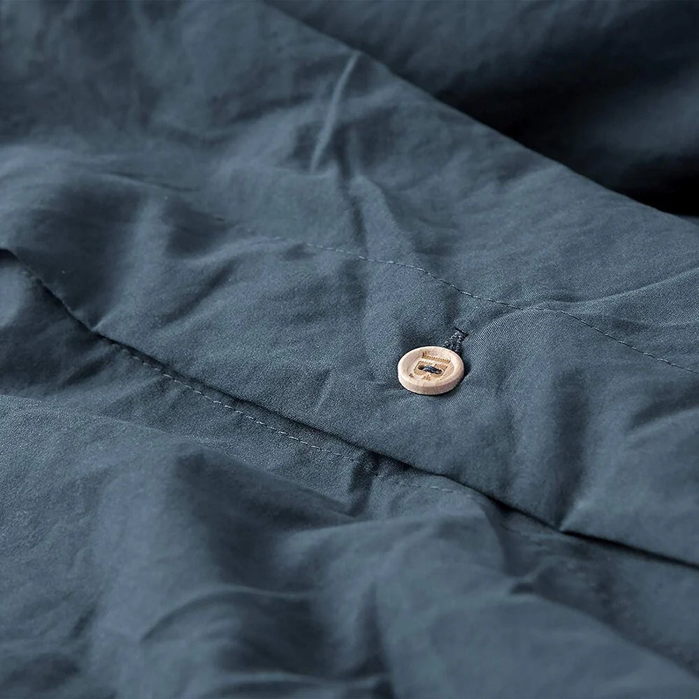 Natural Loft Oversized Comforter Set - Nightfall Navy