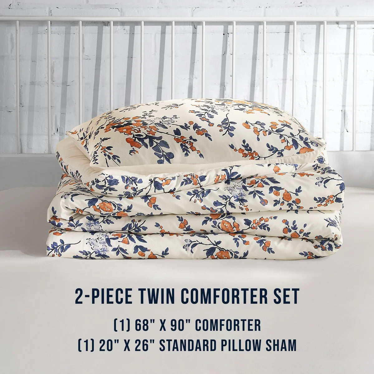 Lucky Brand Garden Bouquet Reversible Comforter Sets