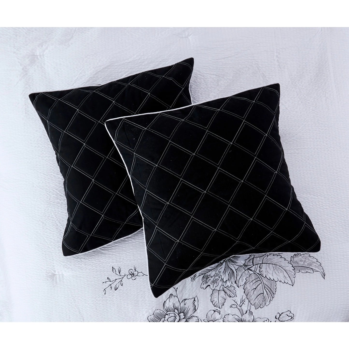 Modern Threads Simone Embroidered 8 Piece Comforter Set