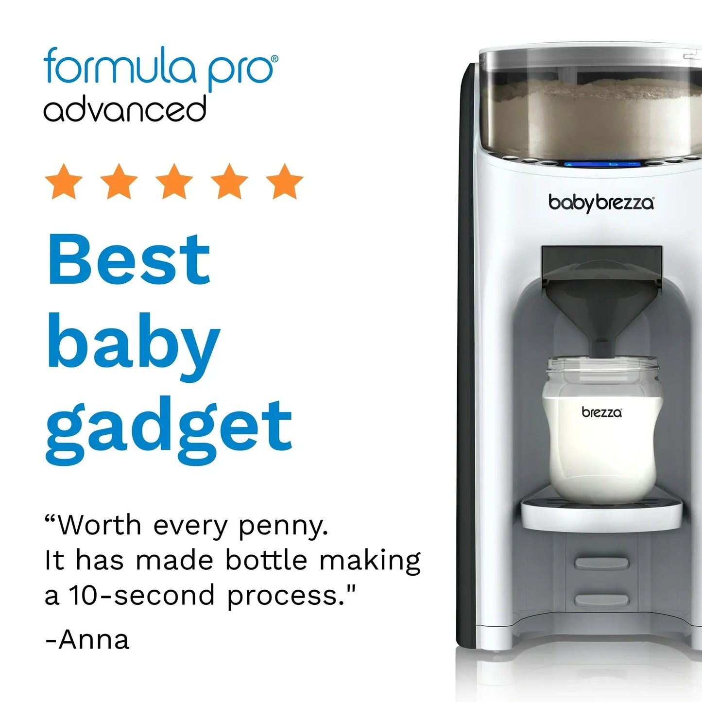 🎉Advanced Formula Dispenser - Instant Warm Bottle Mixer with Auto Powder Blending
