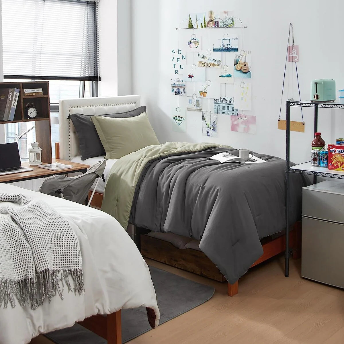 Dorm Haul? - Cozy College Comforter Set - Twin XL Reversible Bedding