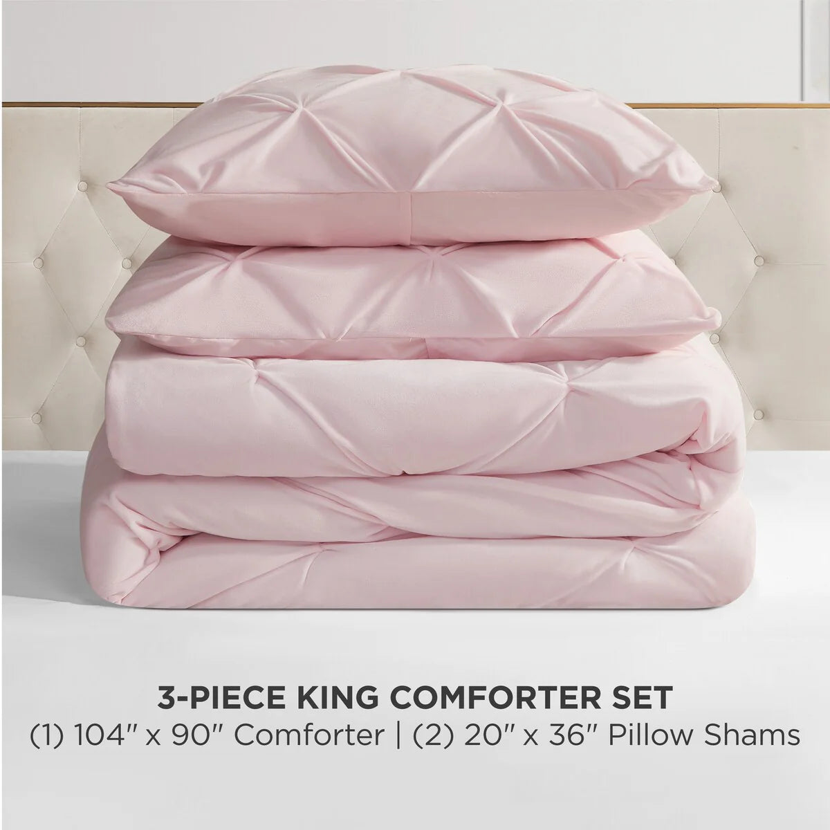 Juicy Couture Kiss Pleat Plush Comforter Sets