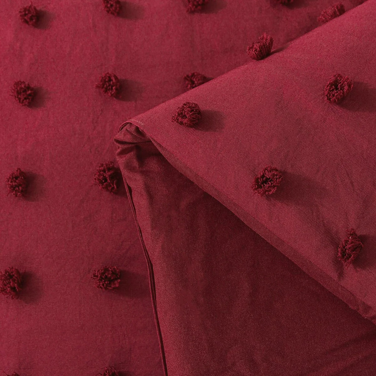 Tufted Design Jacquard Comforter Set