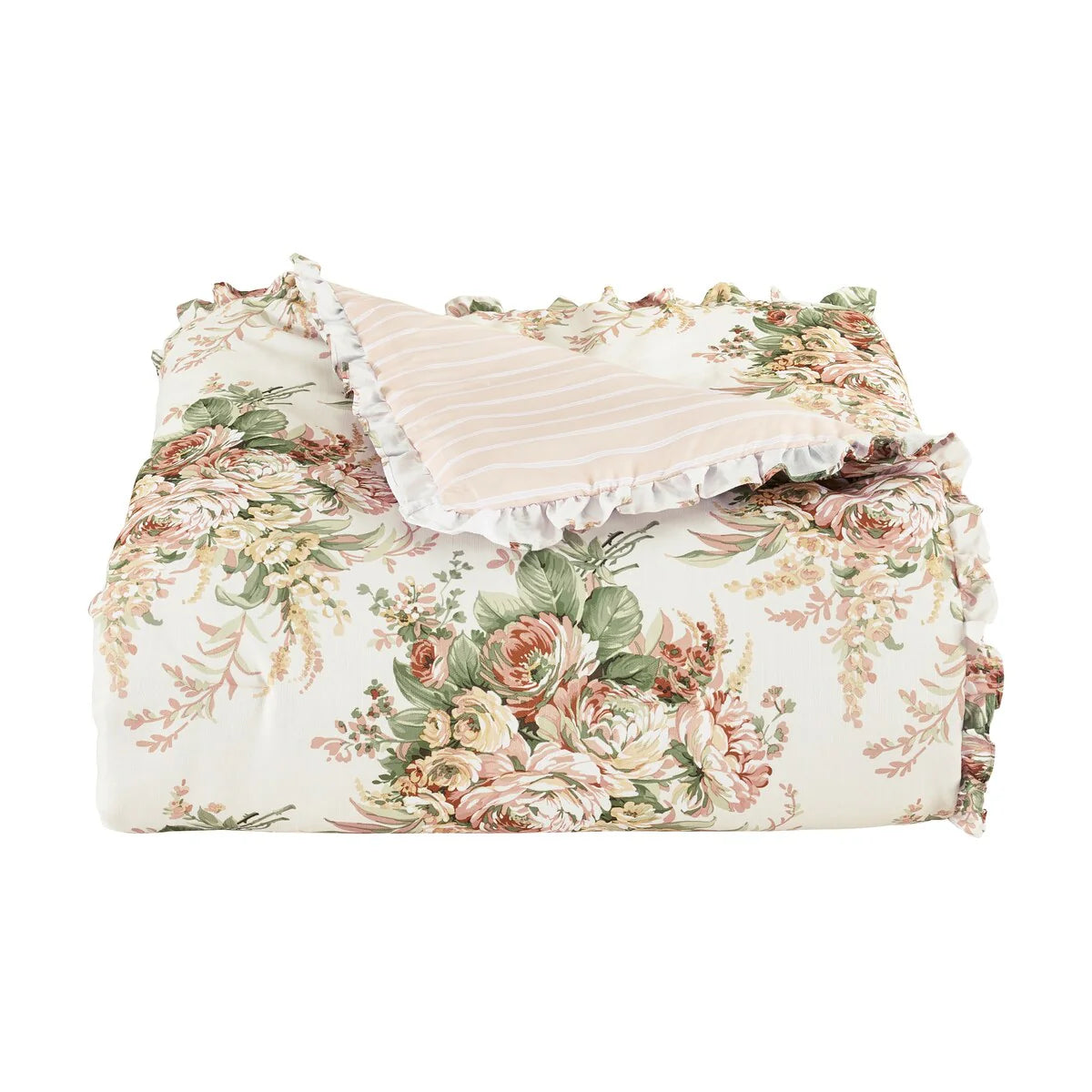 Royal Court Estelle Coral Comforter Set