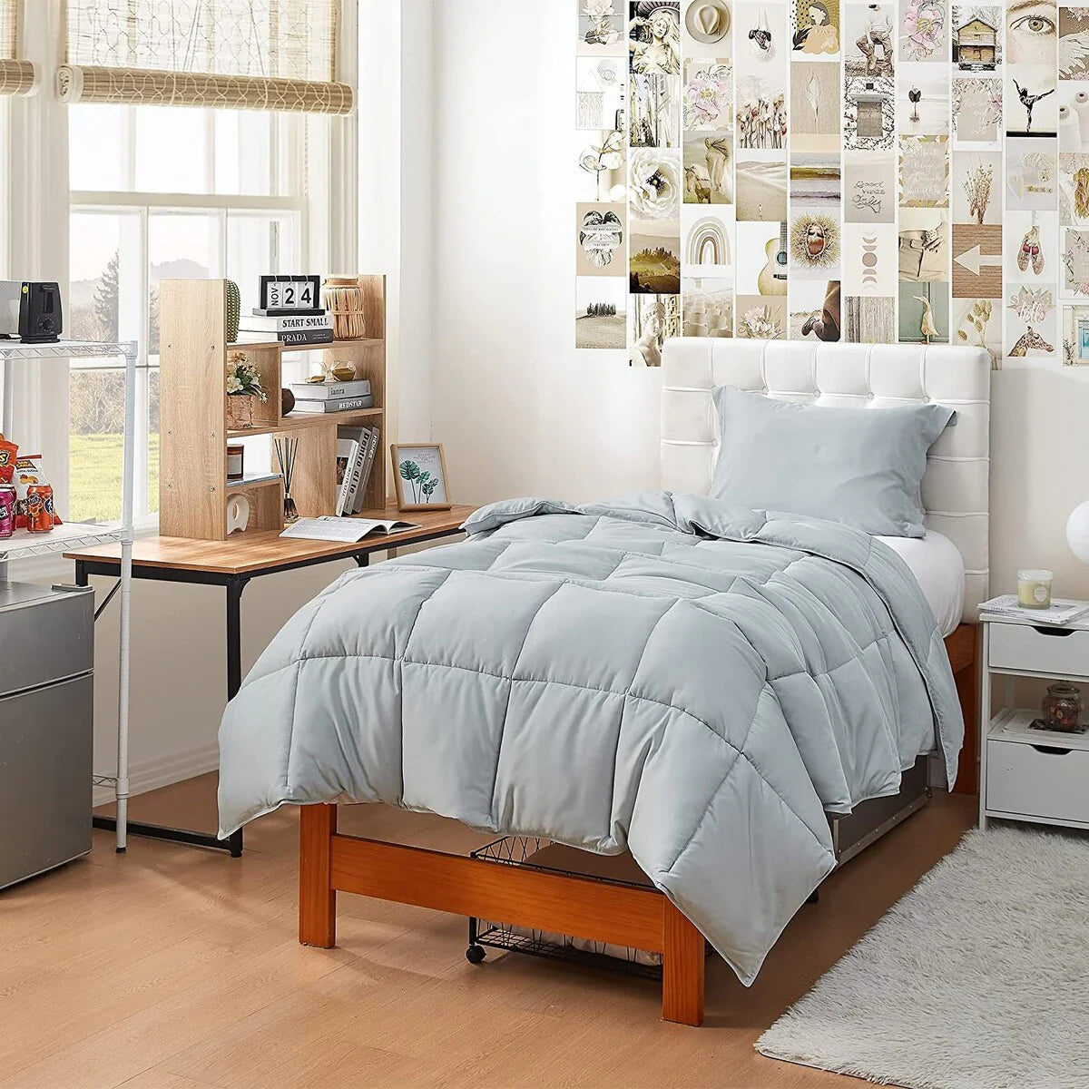 Snorze? Cloud Comforter Set - Coma Inducer? Ultra Cozy - Glacier Gray