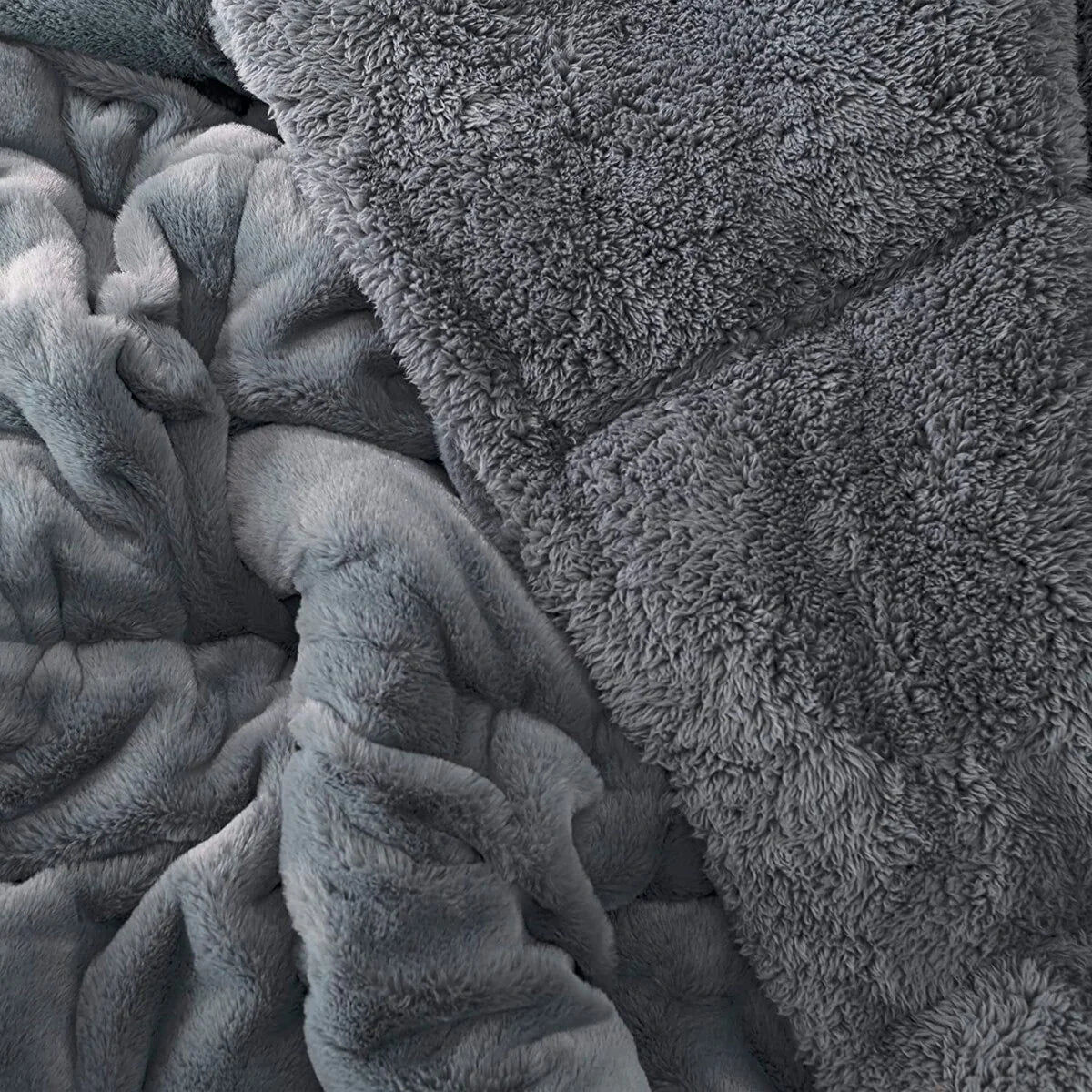 DG OG Chunky Bunny - Coma Inducer? Comforter Set - USA Lightweight Filled - Steel Gray