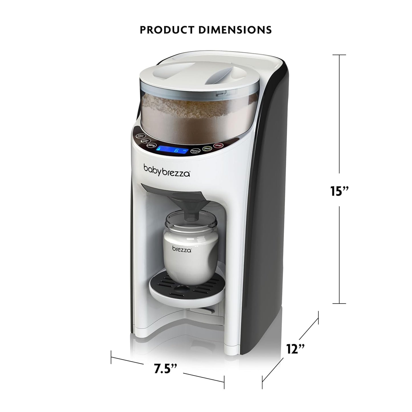 🎉Advanced Formula Dispenser - Instant Warm Bottle Mixer with Auto Powder Blending