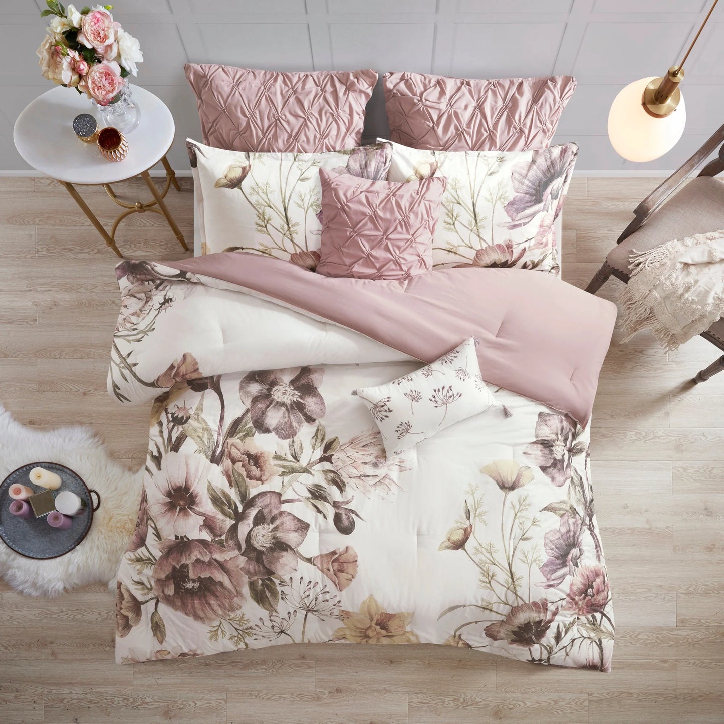 Madison Park Gisele 8 Piece Cotton Comforter Set