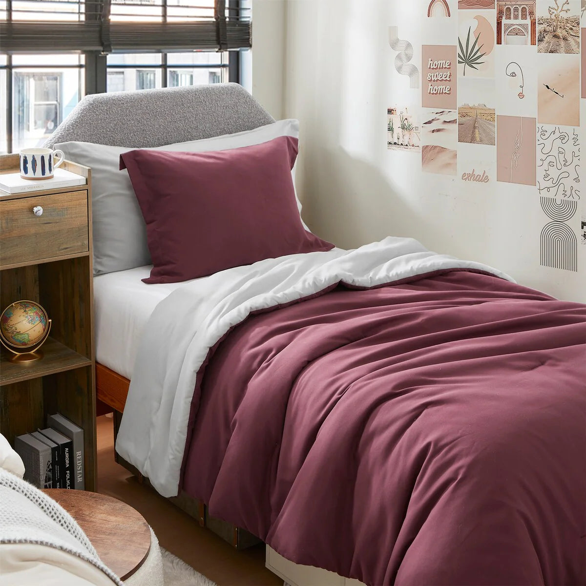 Dorm Haul? - Cozy College Comforter Set - Twin XL Reversible Bedding