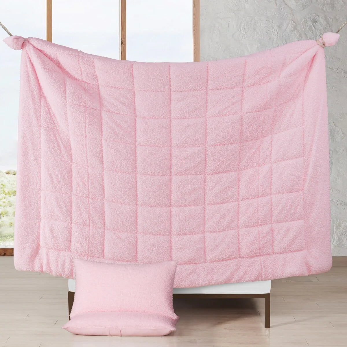 Cotton Candy - Coma Inducer? Oversized Comforter - Bubblegum Pink
