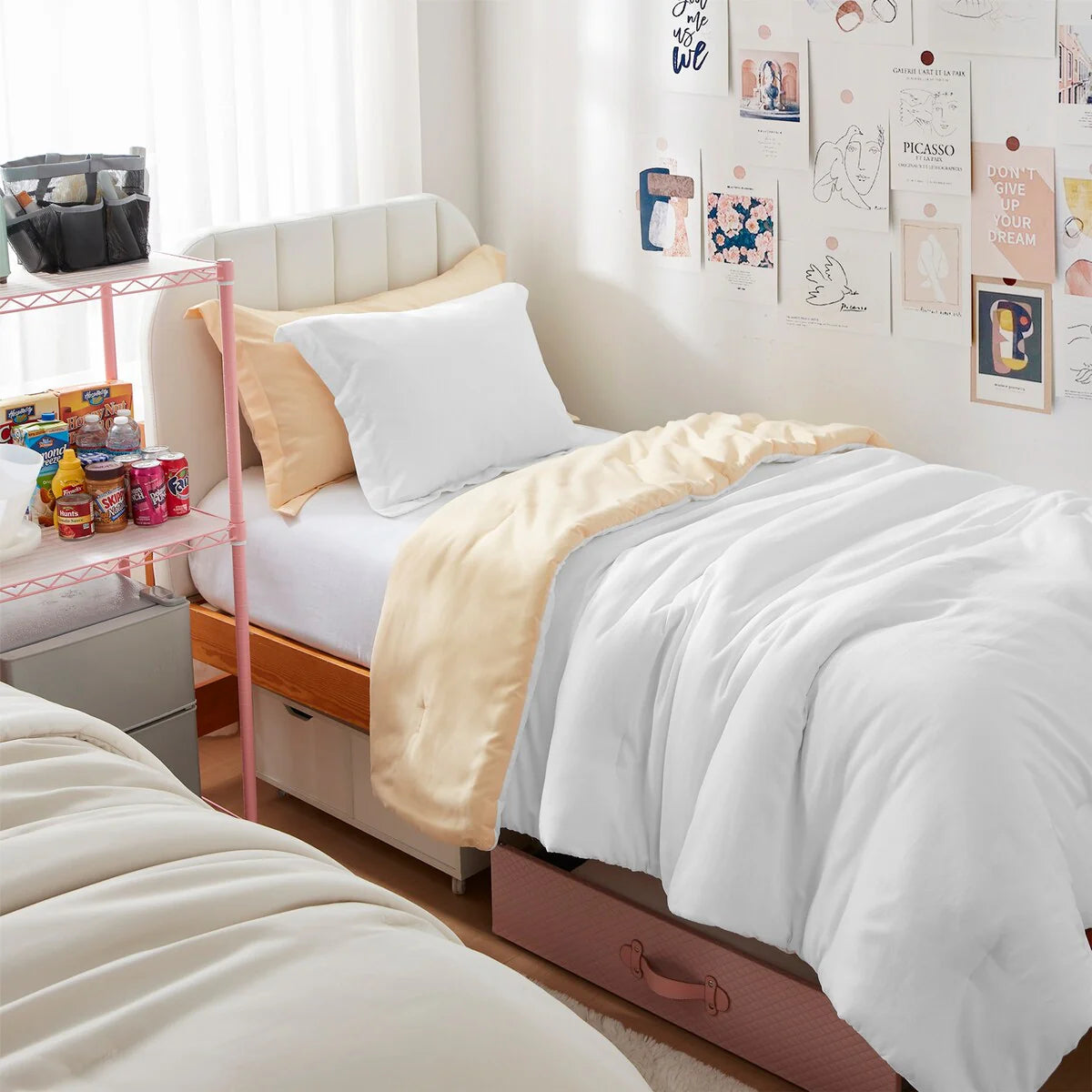 Dorm Haul? - Cozy College Comforter Set - Twin XL Reversible Bedding