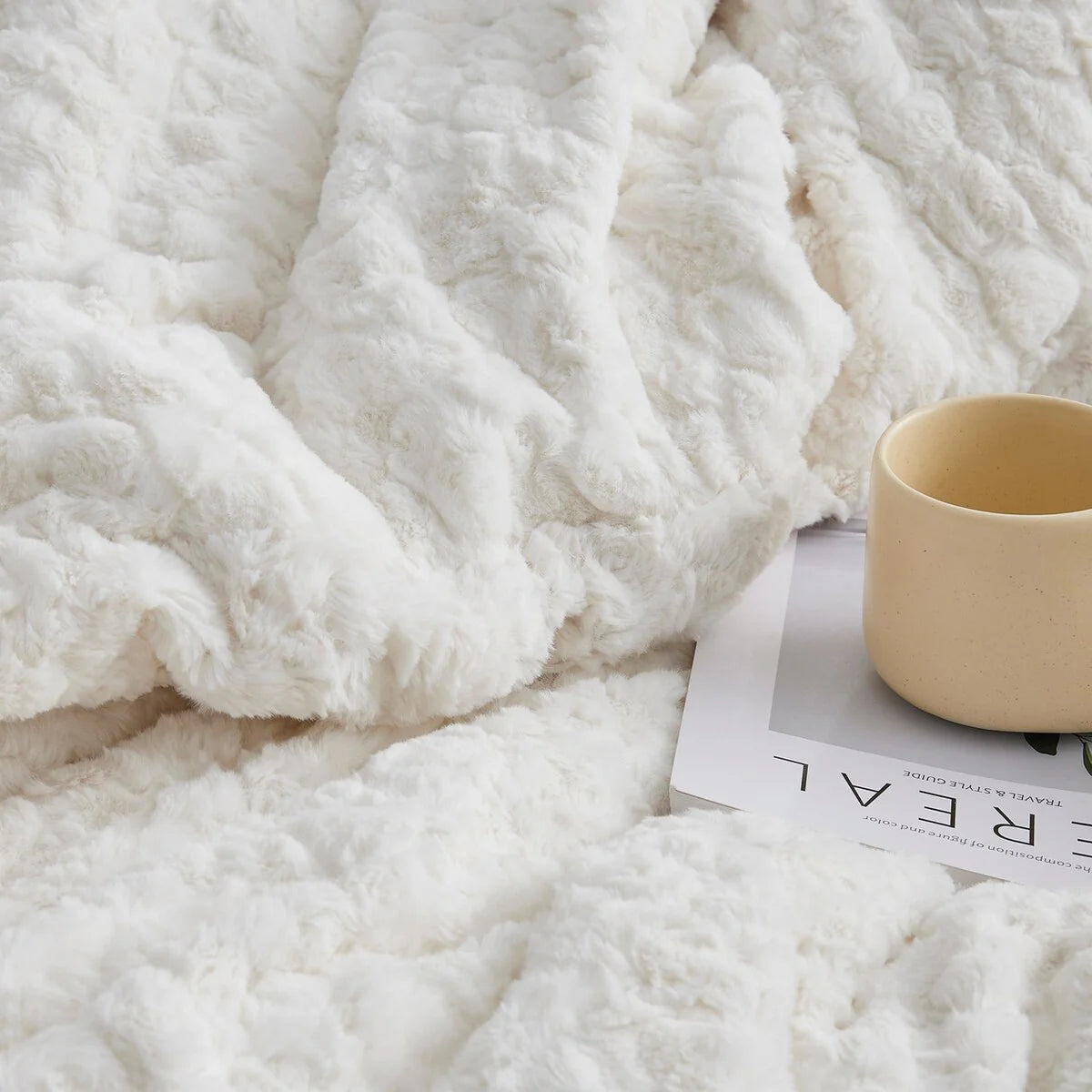 Obsessed - Coma Inducer? Oversized Comforter Set - Creamy White