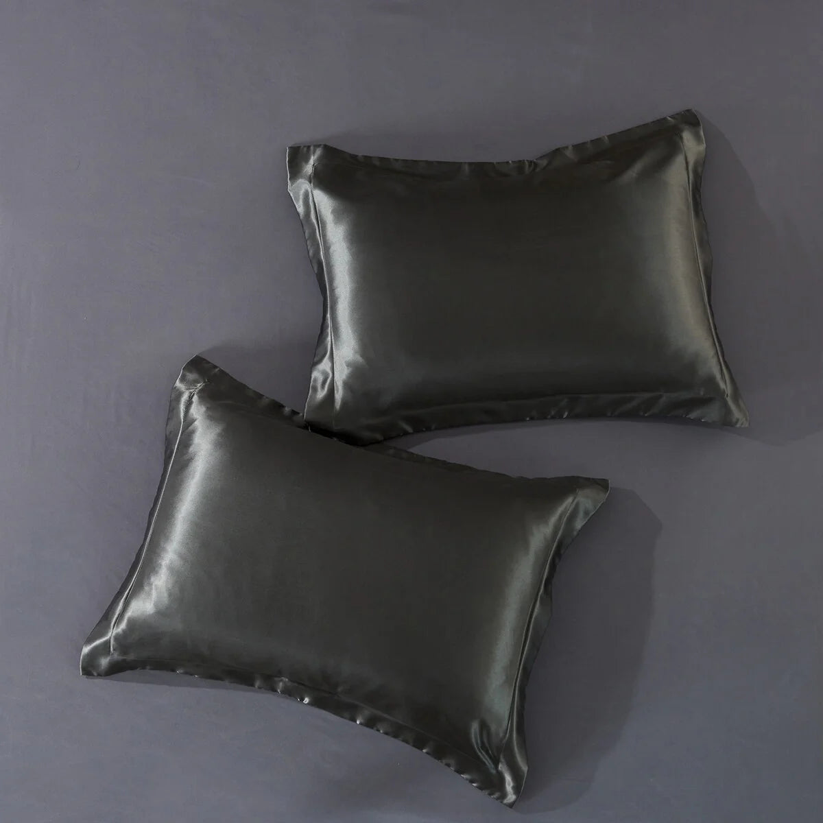 8 Piece Luxury Silky Satin Comforter Set