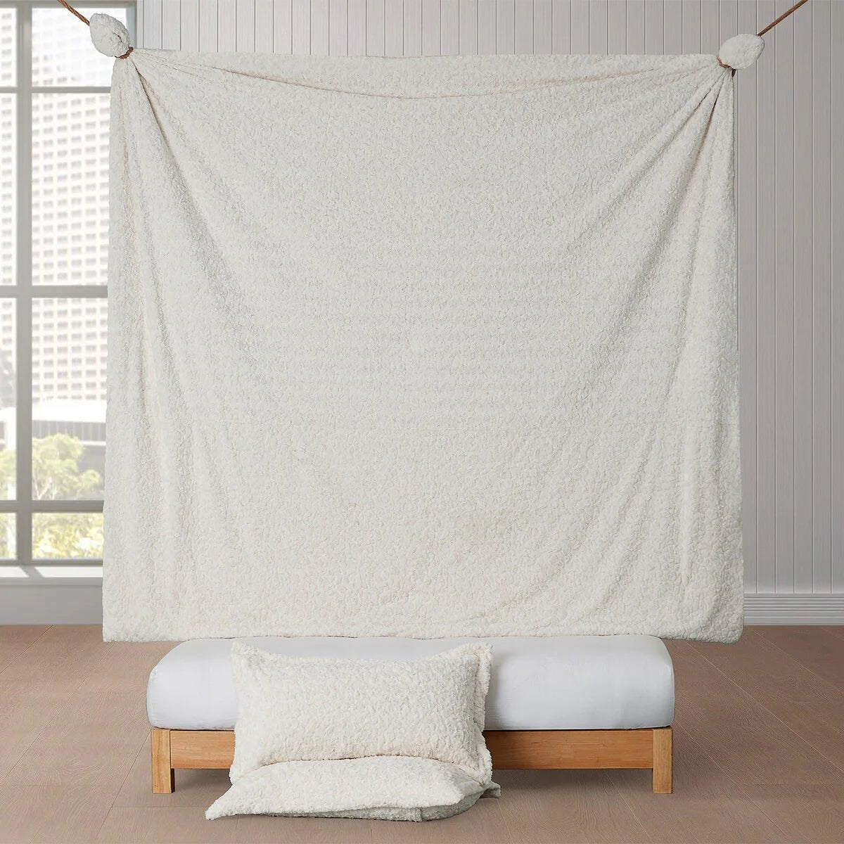 Obsessed - Coma Inducer? Oversized Comforter Set - Creamy White