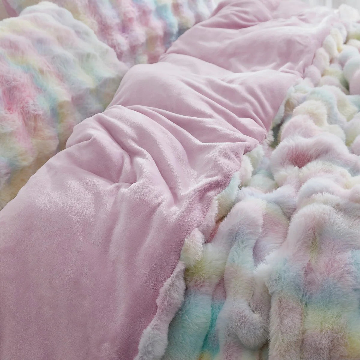 Sherbert Scoops - Coma Inducer? Oversized Comforter Set - Rainbow Sprinkles