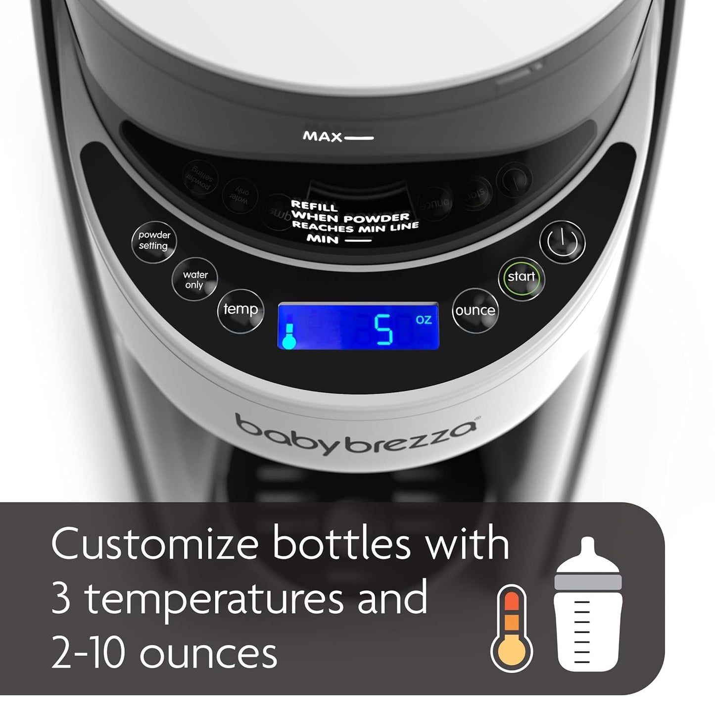 🎉Advanced Formula Dispenser - Instant Warm Bottle Mixer with Auto Powder Blending