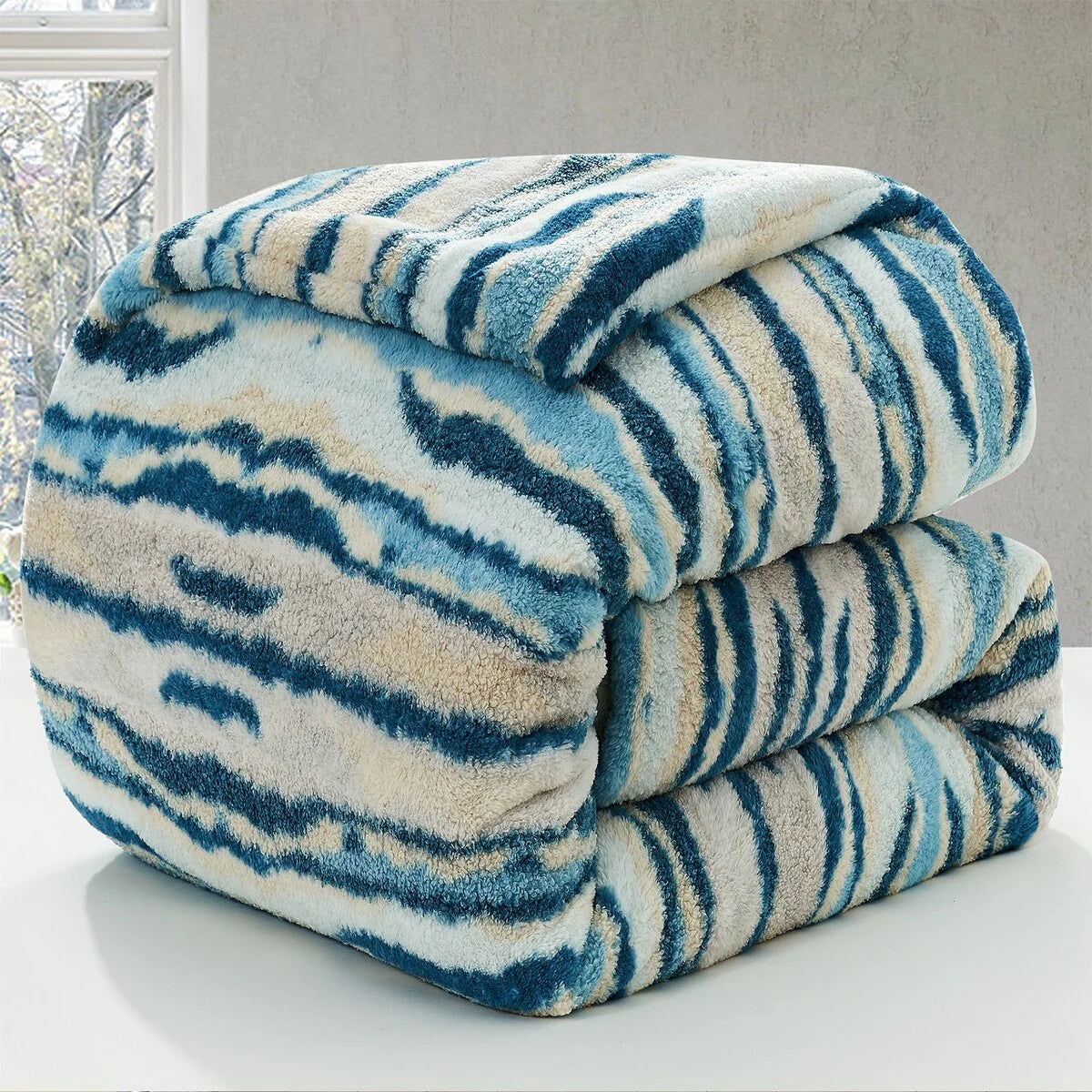Cozy Rivers - Coma Inducer? Oversized Comforter Set - Creekside Turquoise