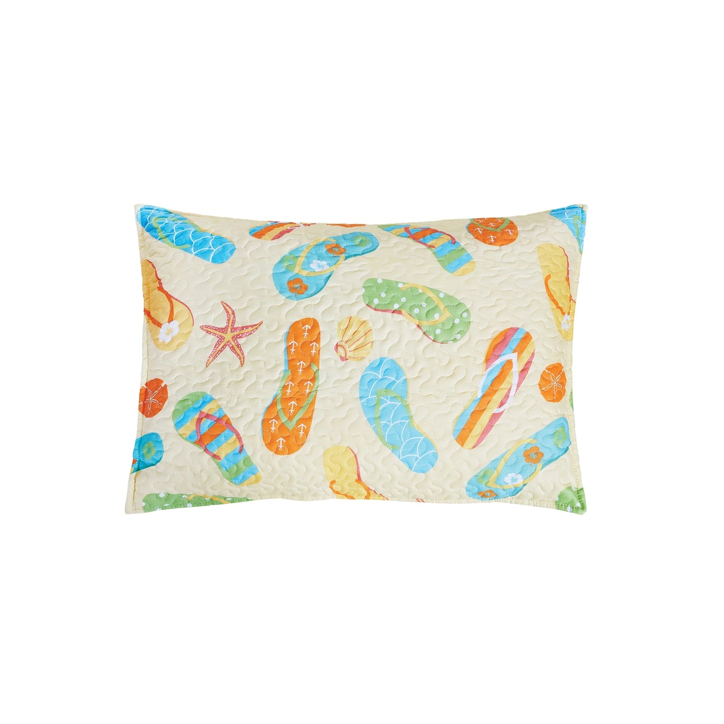 Sunny Splash Flip Flops Quilt Set