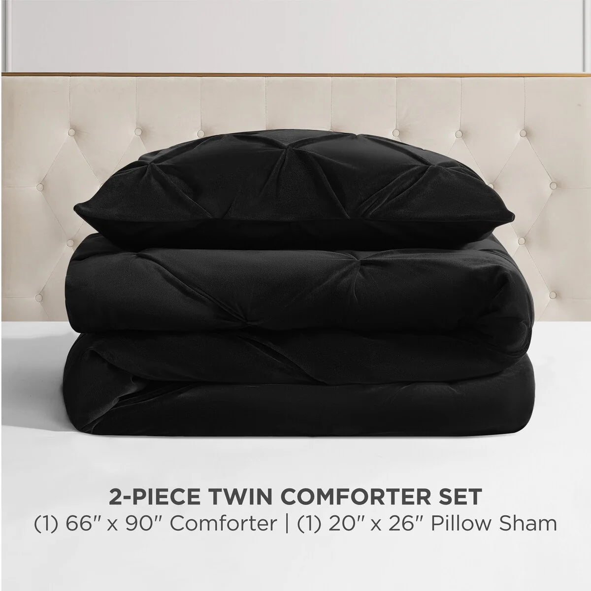 Juicy Couture Kiss Pleat Plush Comforter Sets