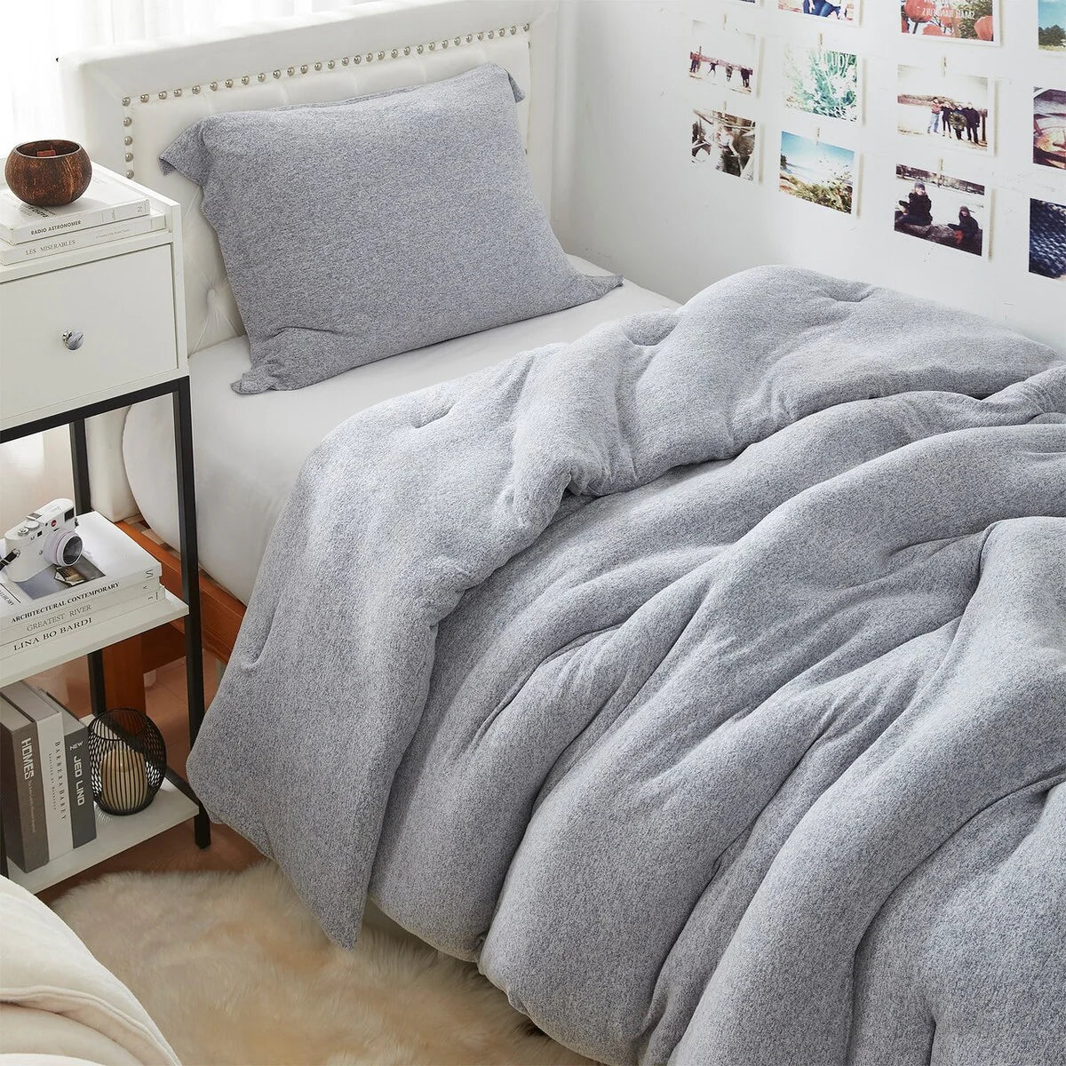 Sweater Weather? - Coma Inducer? Oversized Comforter Set - Nightfall Navy Snow