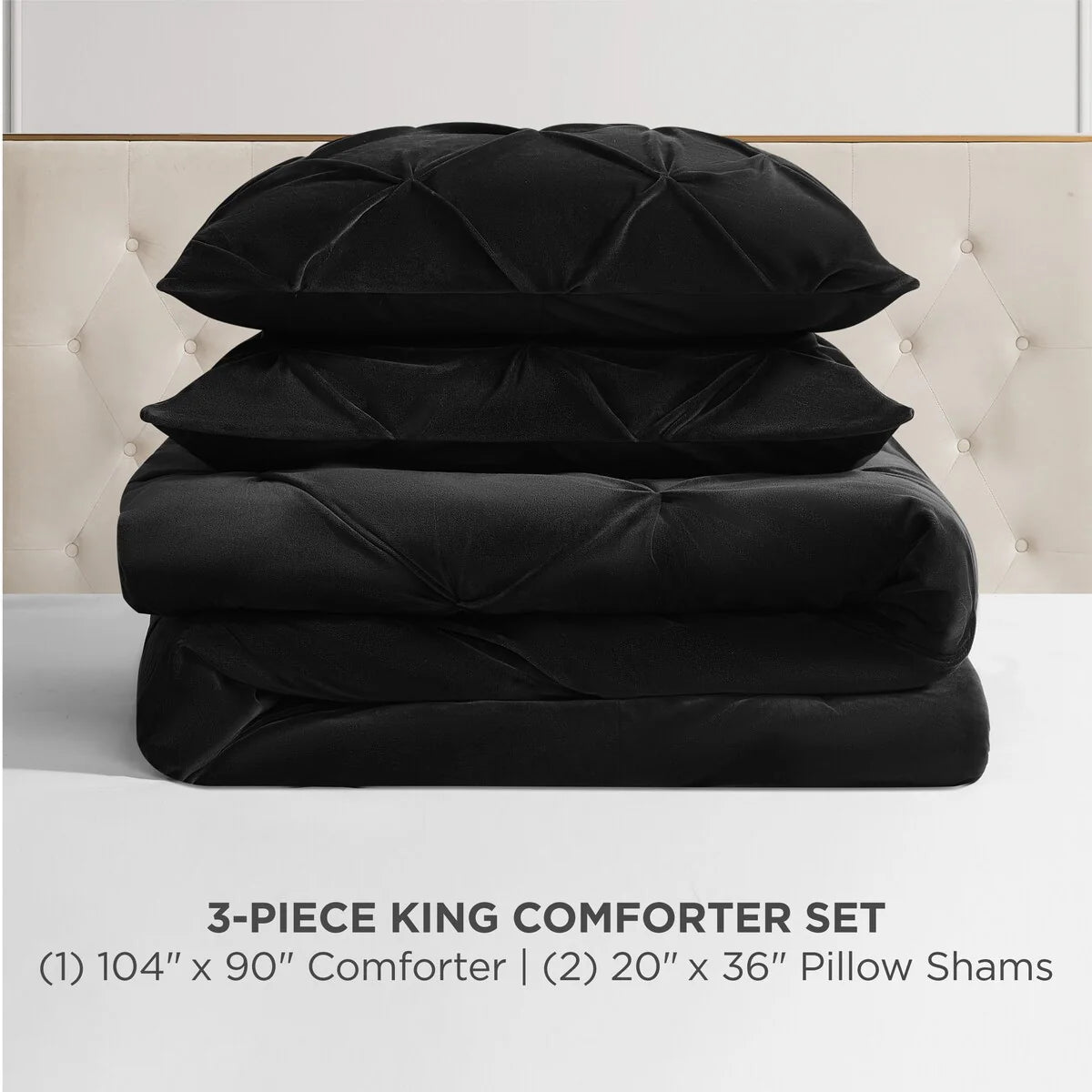 Juicy Couture Kiss Pleat Plush Comforter Sets