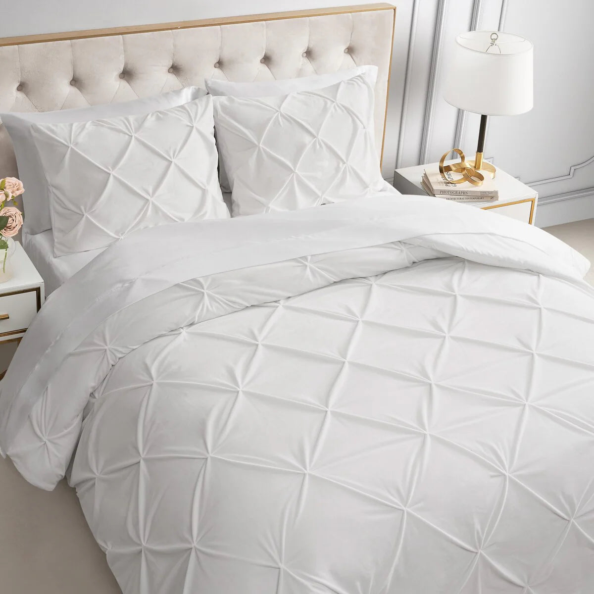 Juicy Couture Kiss Pleat Plush Comforter Sets