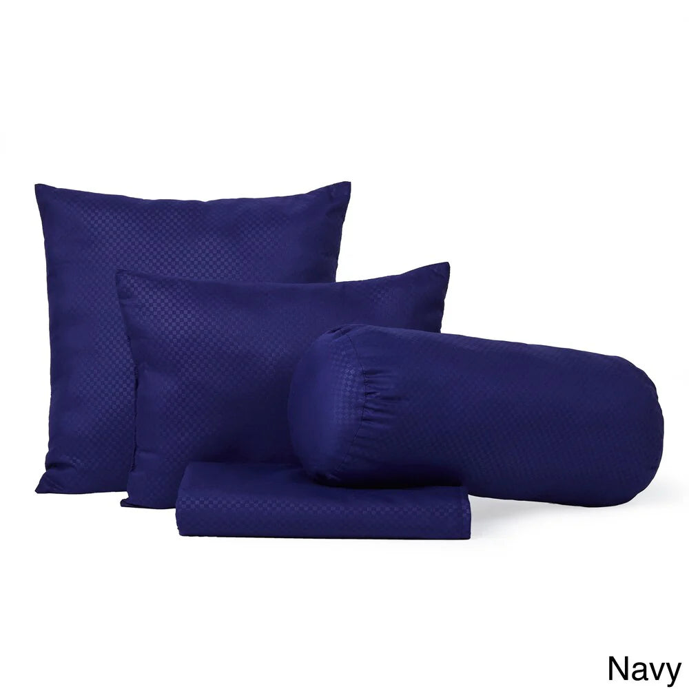 7-piece Solid Comforter Set