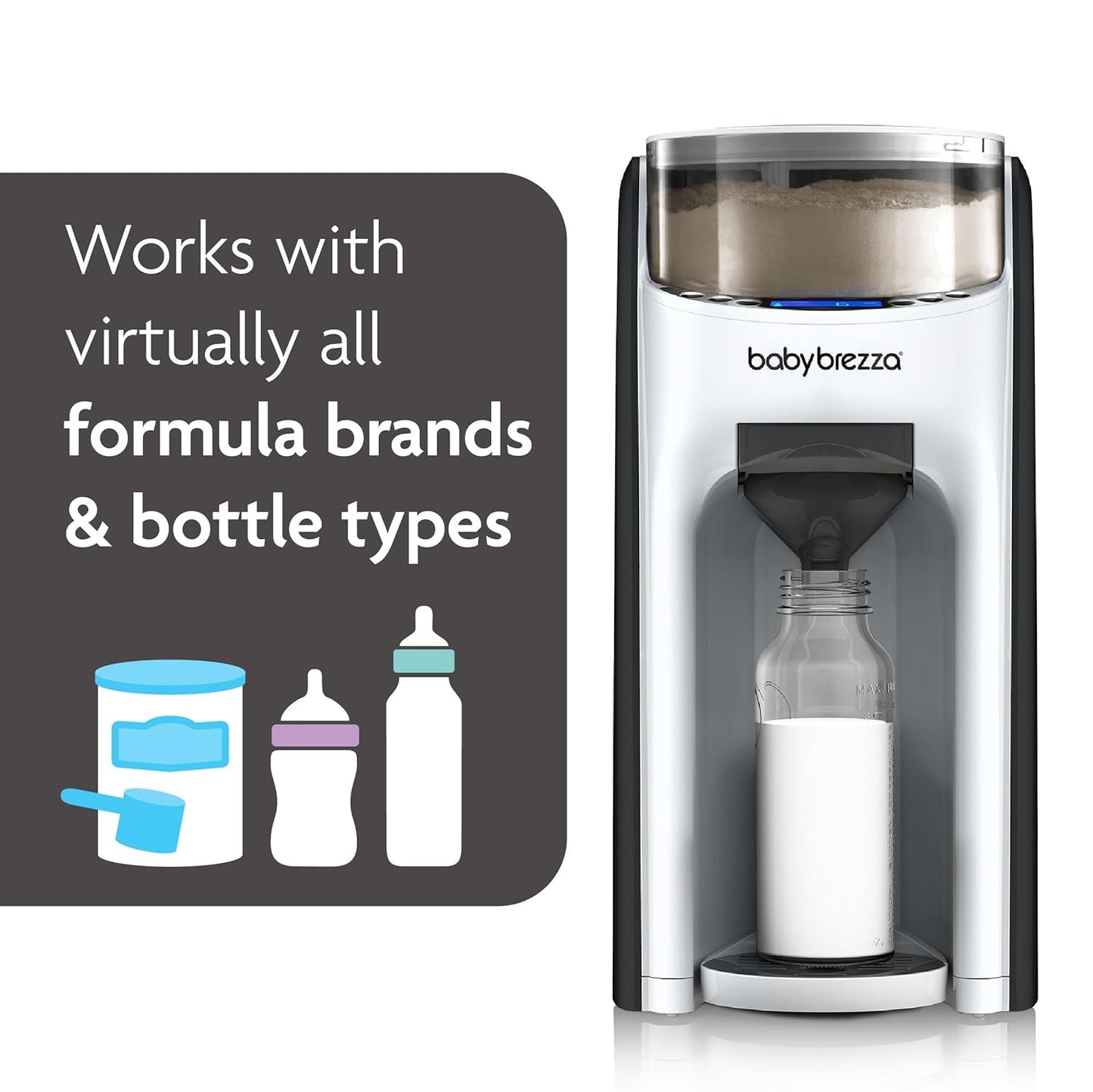 🎉Advanced Formula Dispenser - Instant Warm Bottle Mixer with Auto Powder Blending