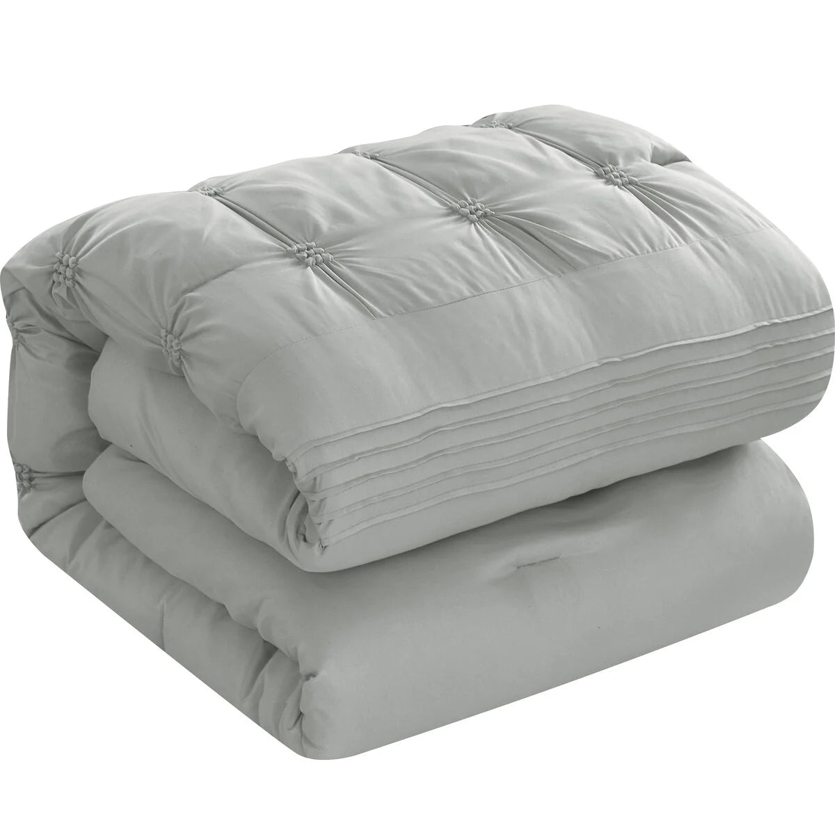Nanshing Elise 7 Piece Modern Pinch Pleat Comforter Set
