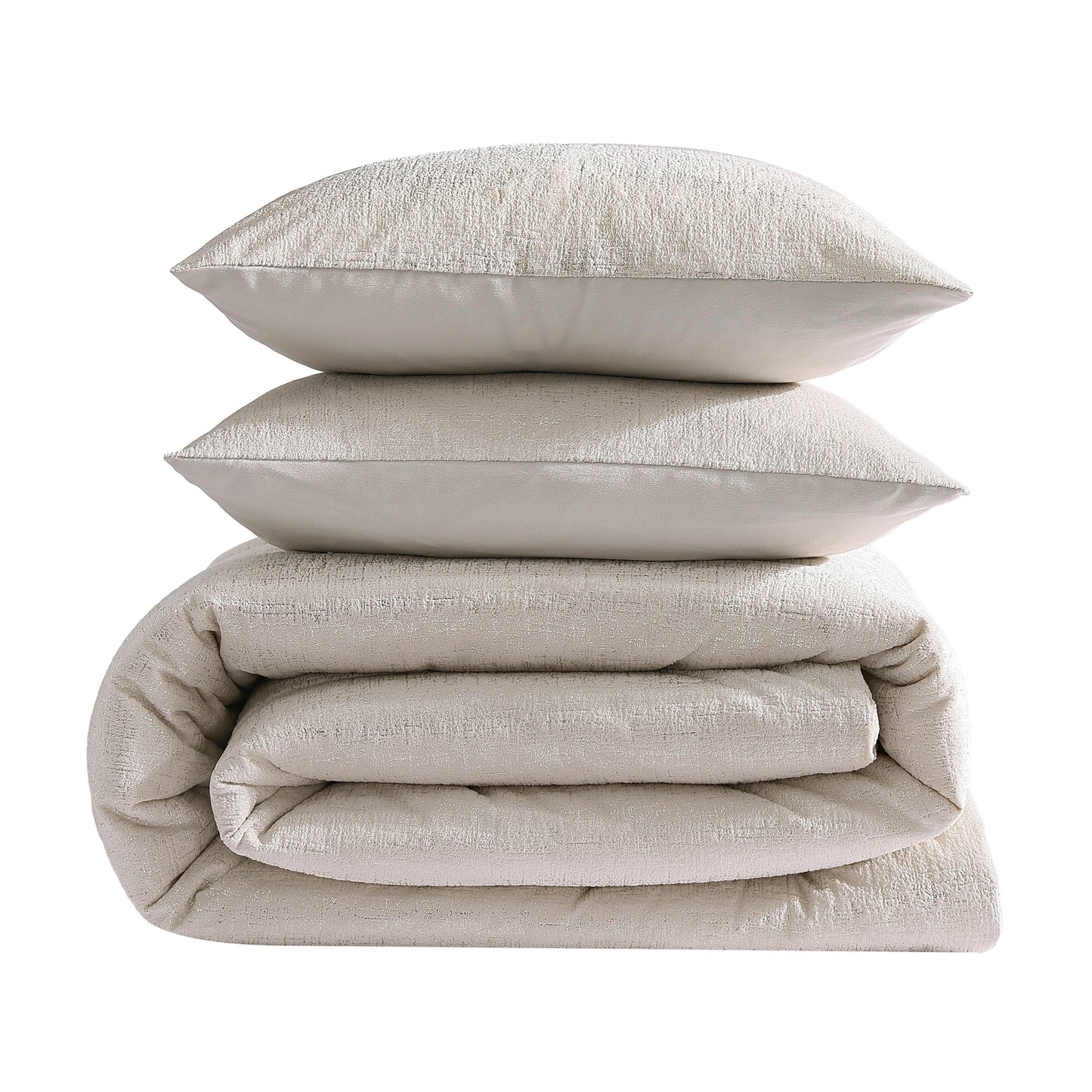 Kenneth Cole Banks Velvet Metallic Reversible Comforter Set