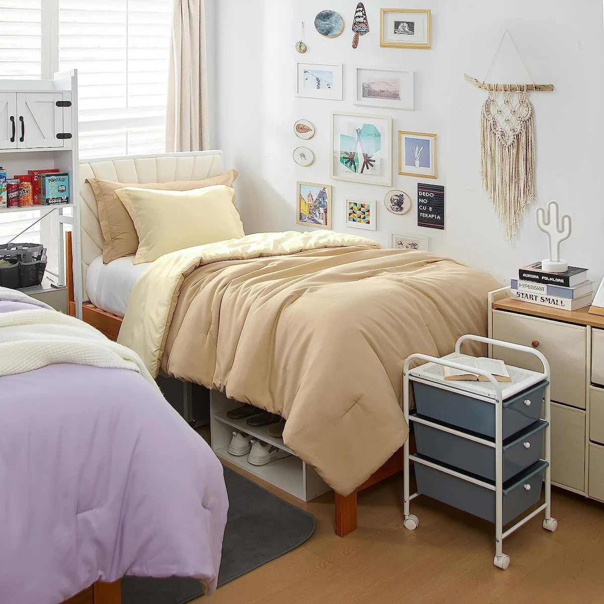 Dorm Haul? - Cozy College Comforter Set - Twin XL Reversible Bedding