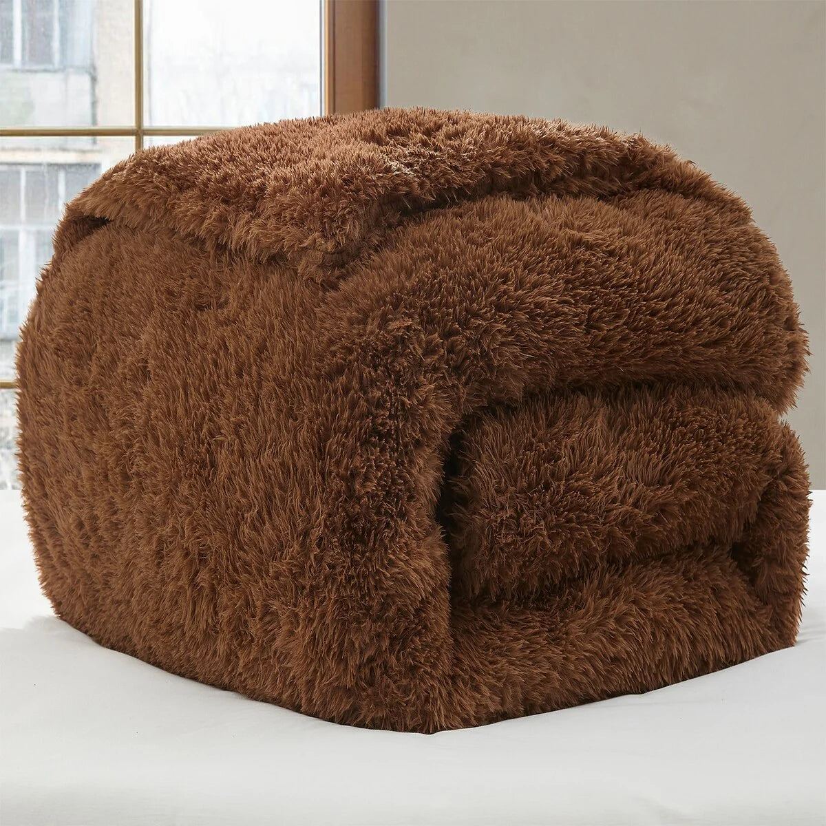 Lion Mane - Coma Inducer? Oversized Comforter Set - Golden Brown