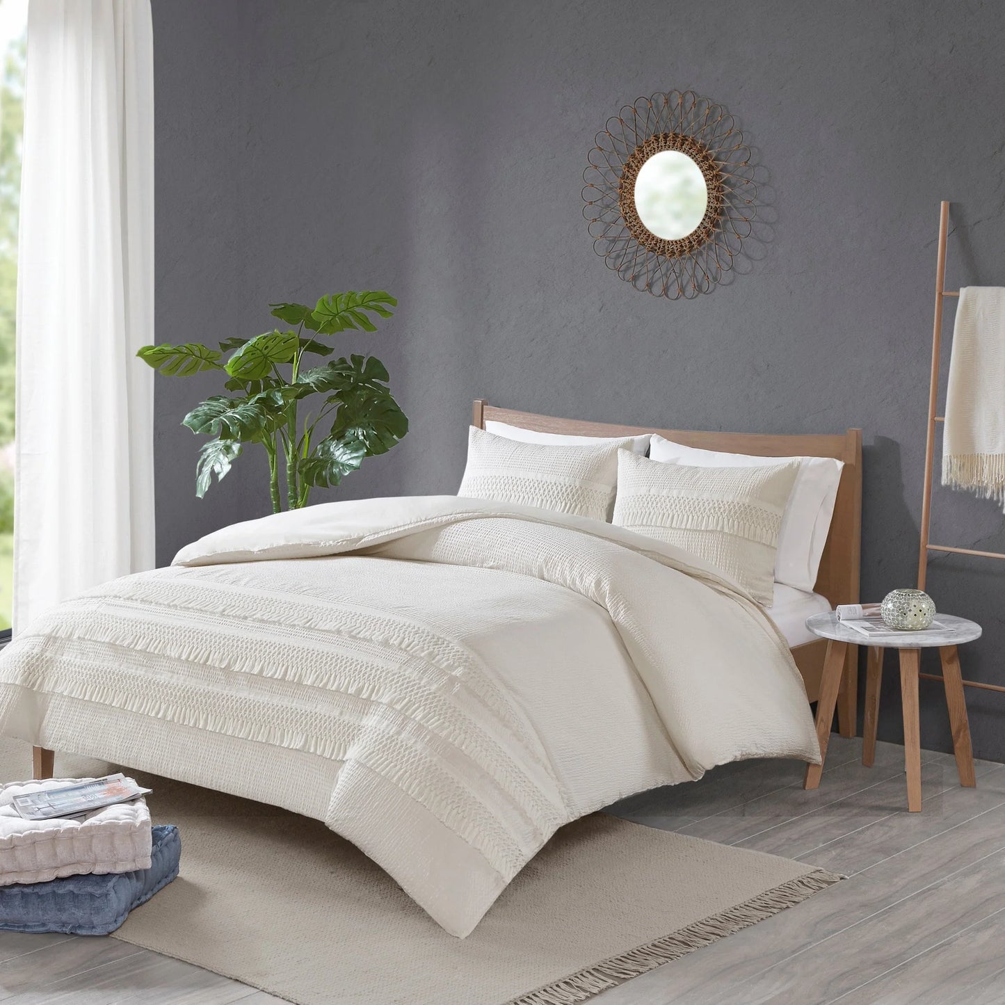 Madison Park Joelie Cotton Seersucker Comforter Set