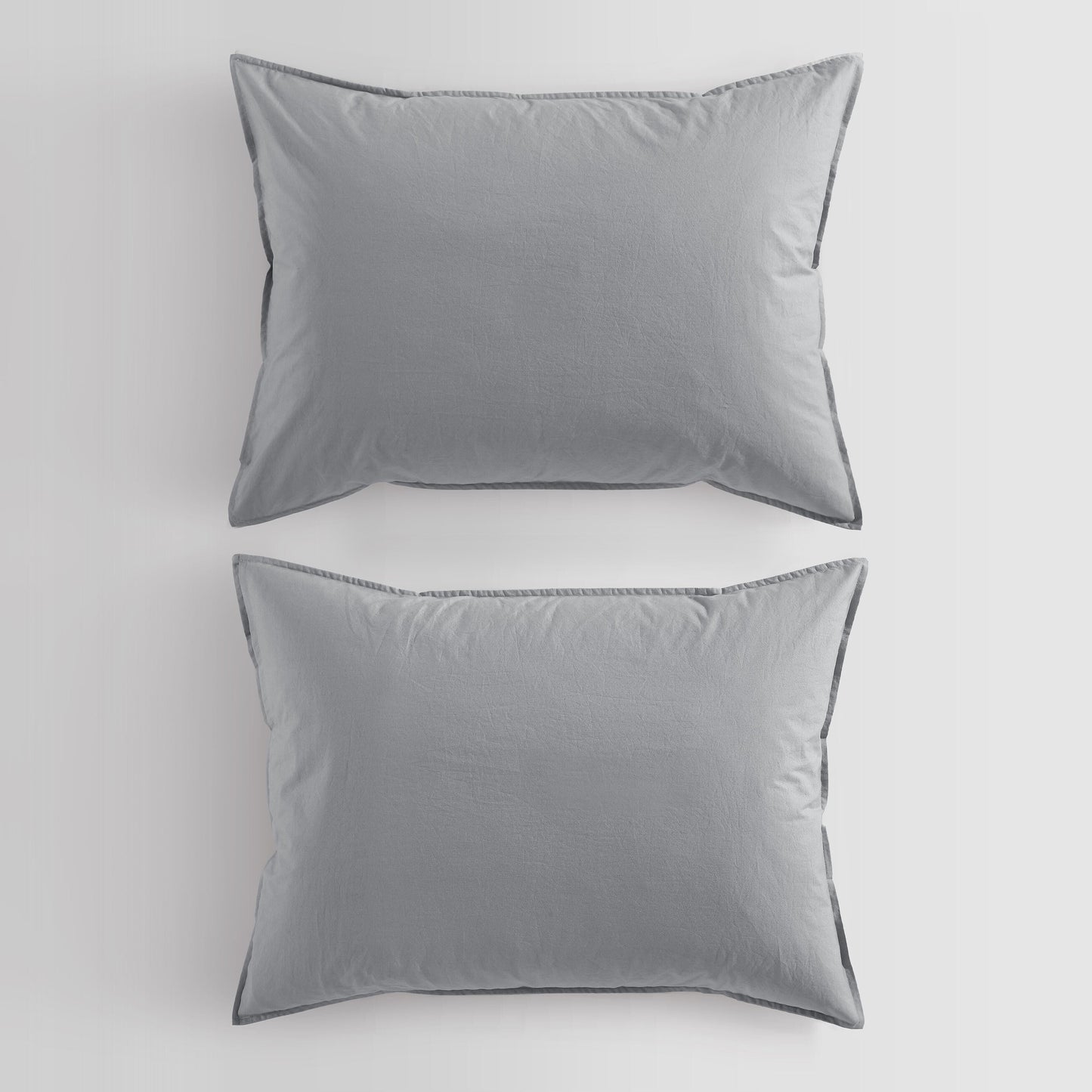 Calvin Klein Washed Percale Cotton Solid Comforter Set