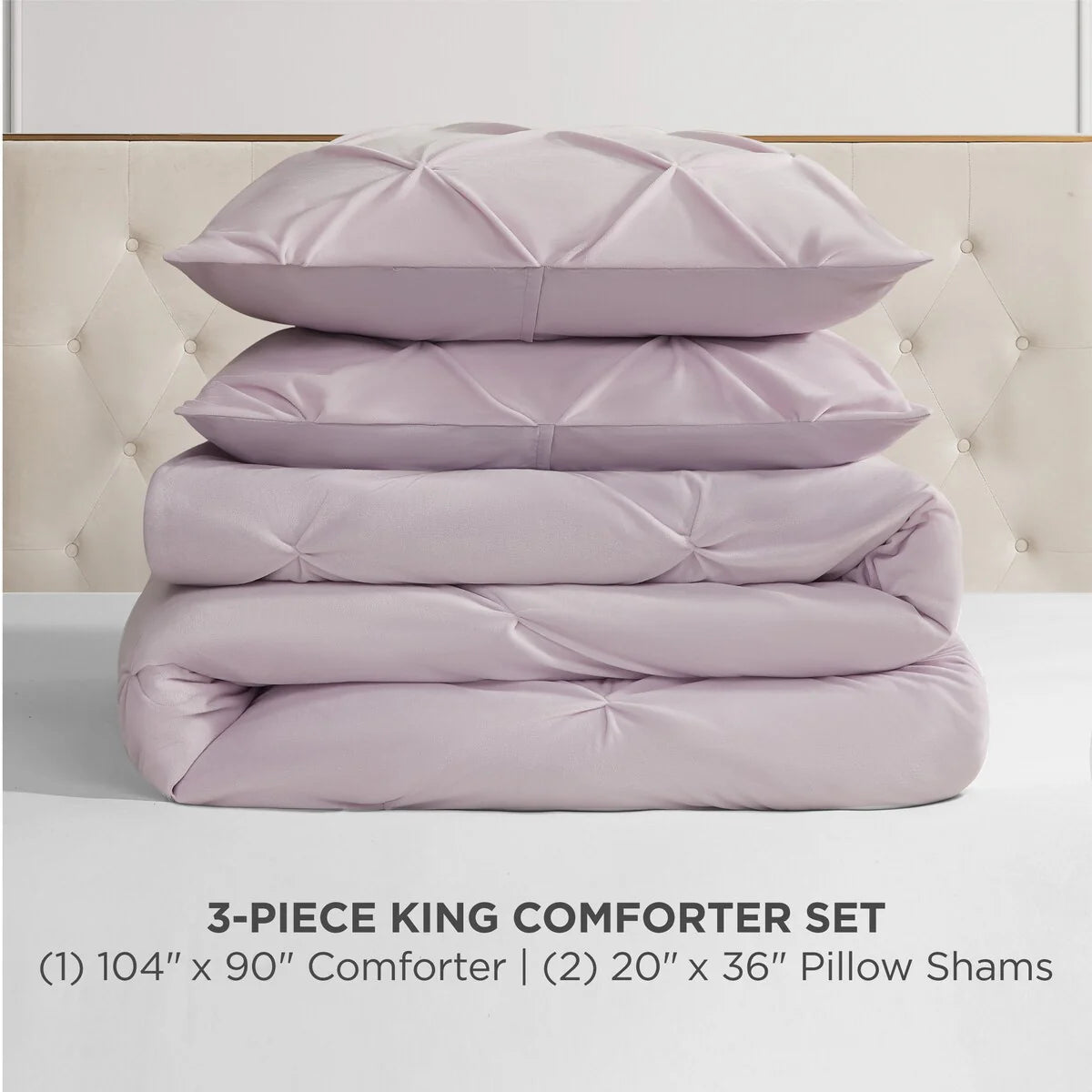 Juicy Couture Kiss Pleat Plush Comforter Sets