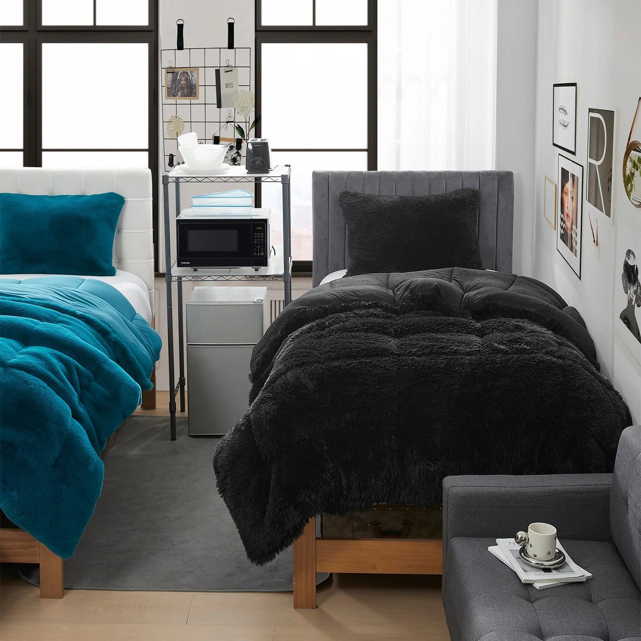 Alaskan Winters? - Coma Inducer? Oversized Comforter - Black