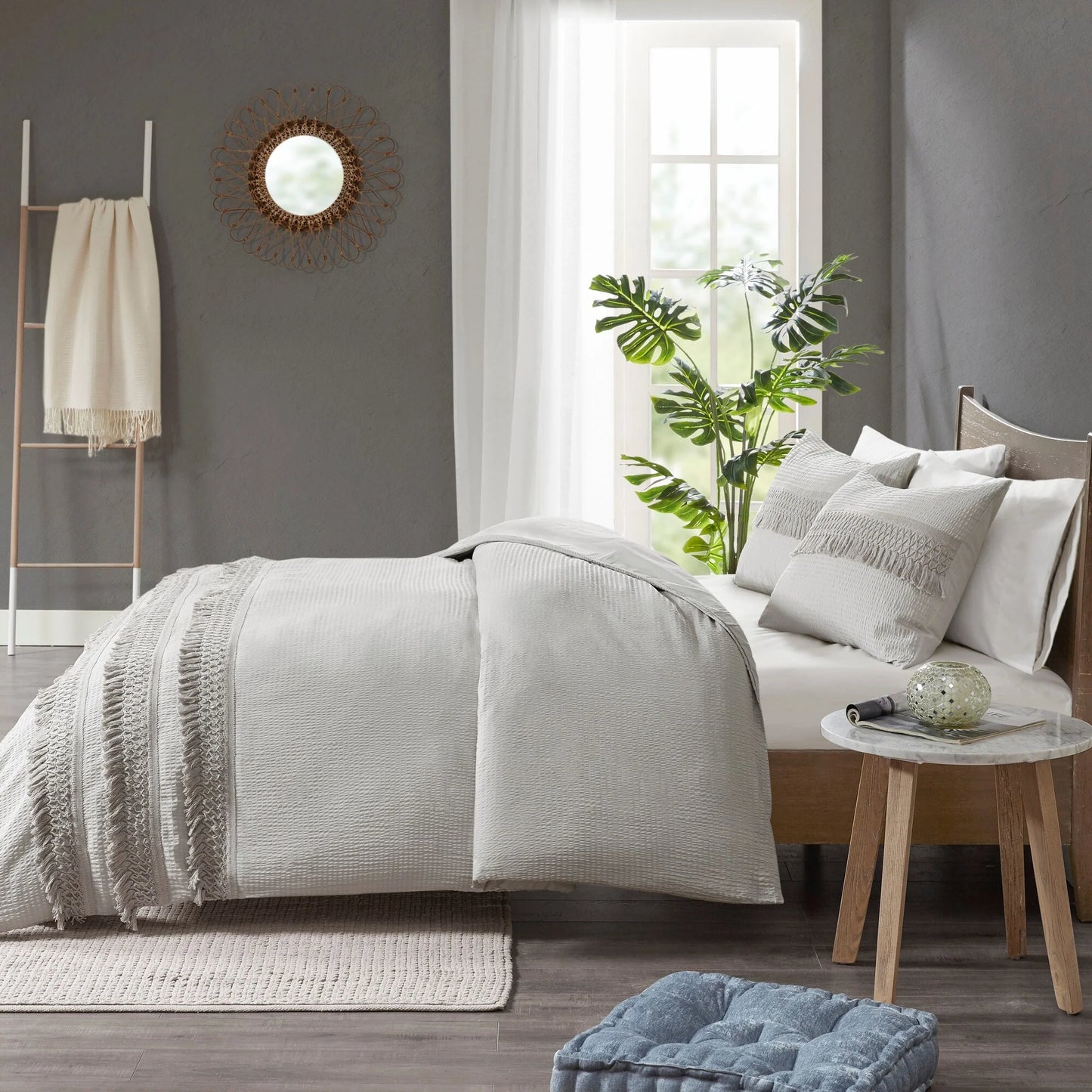 Madison Park Joelie Cotton Seersucker Comforter Set