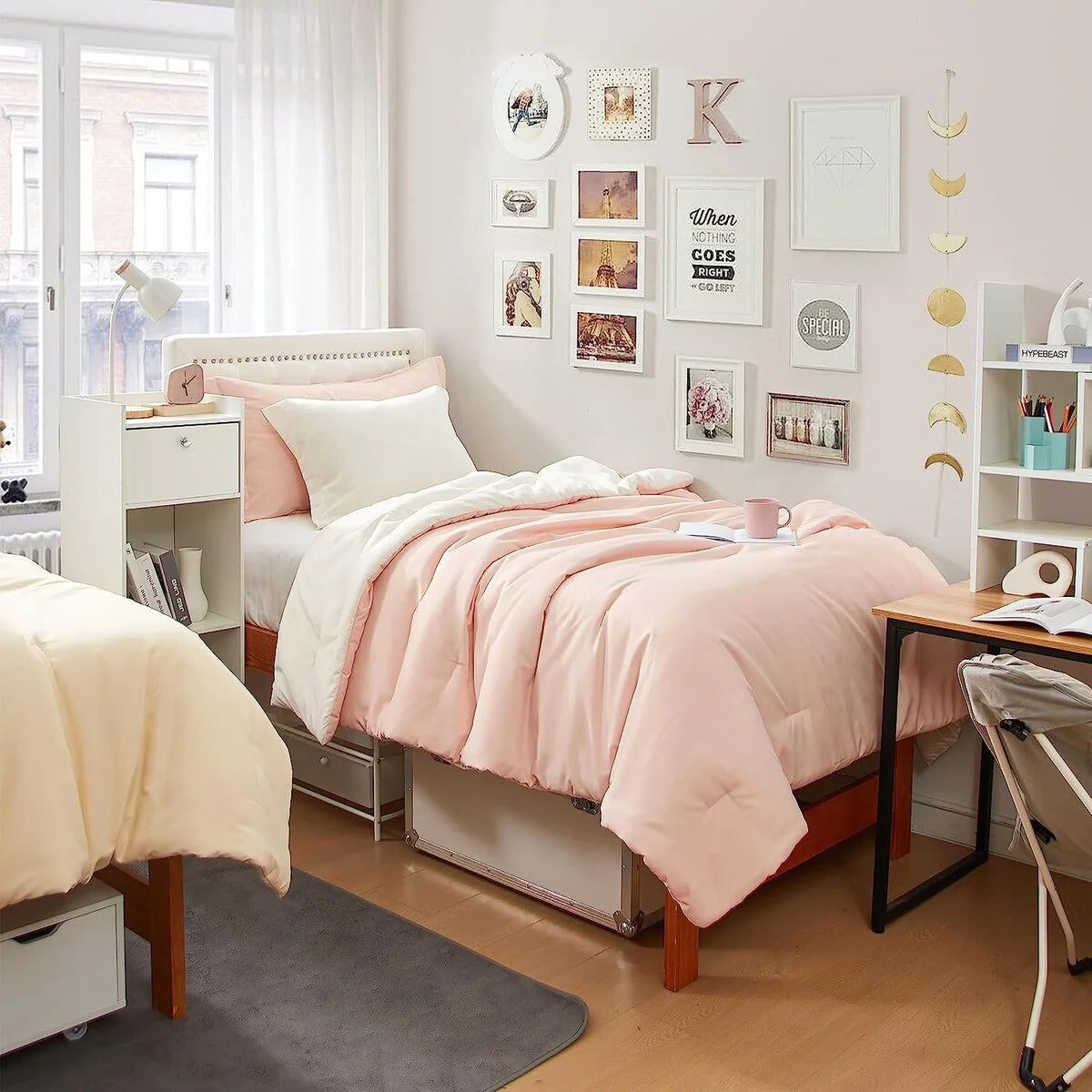 Dorm Haul? - Cozy College Comforter Set - Twin XL Reversible Bedding
