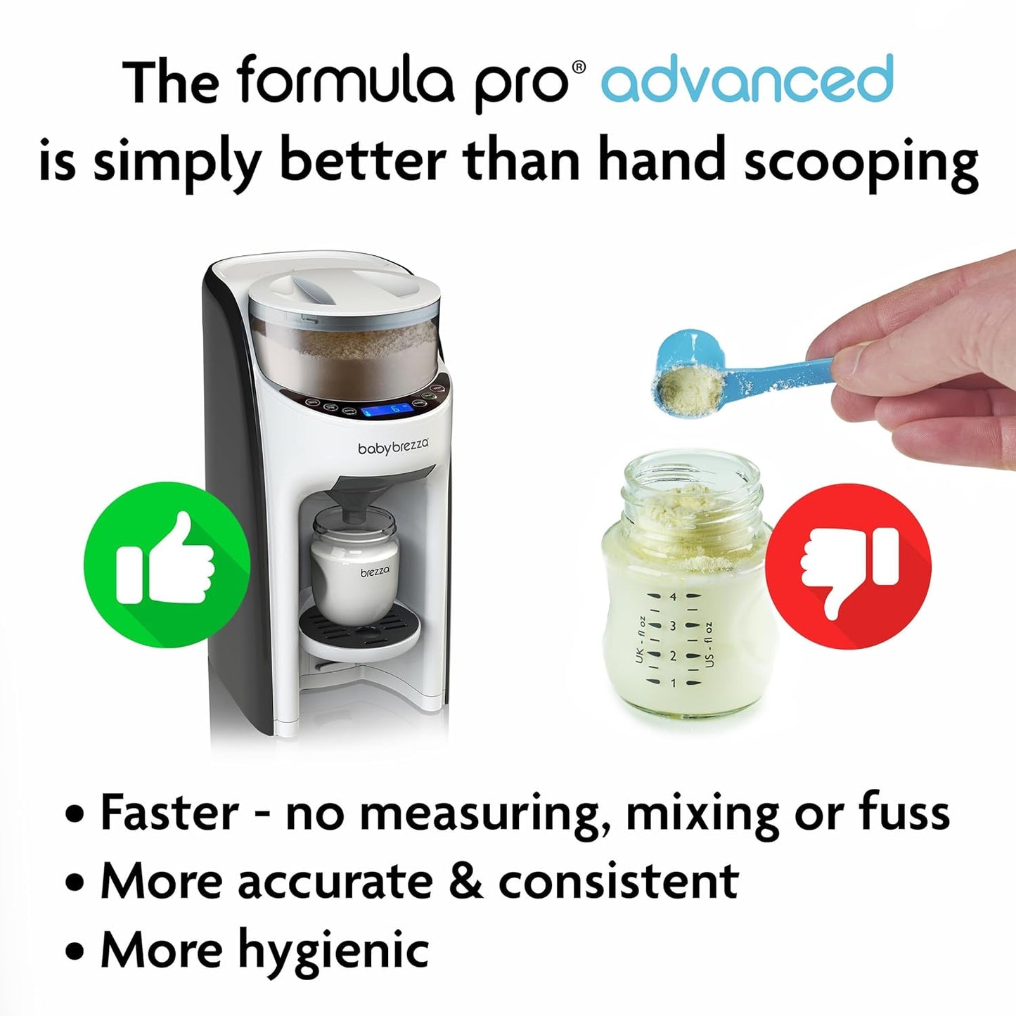 🎉Advanced Formula Dispenser - Instant Warm Bottle Mixer with Auto Powder Blending