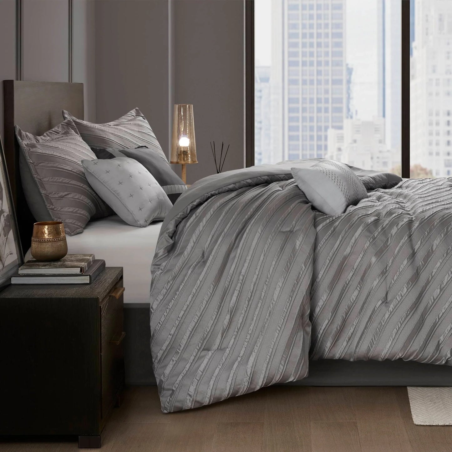 Madison Park Riva 7 Piece Comforter Set