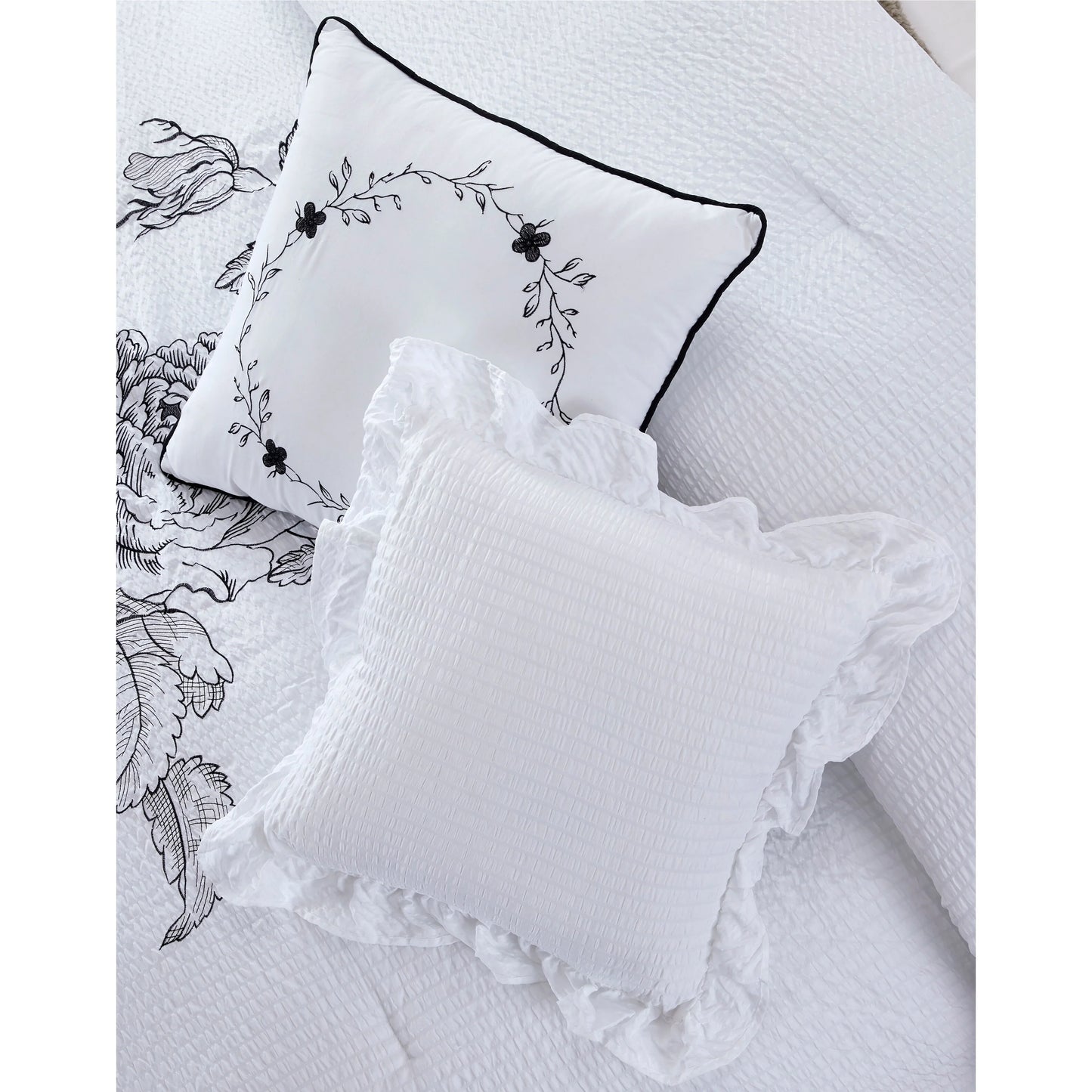 Modern Threads Simone Embroidered 8 Piece Comforter Set