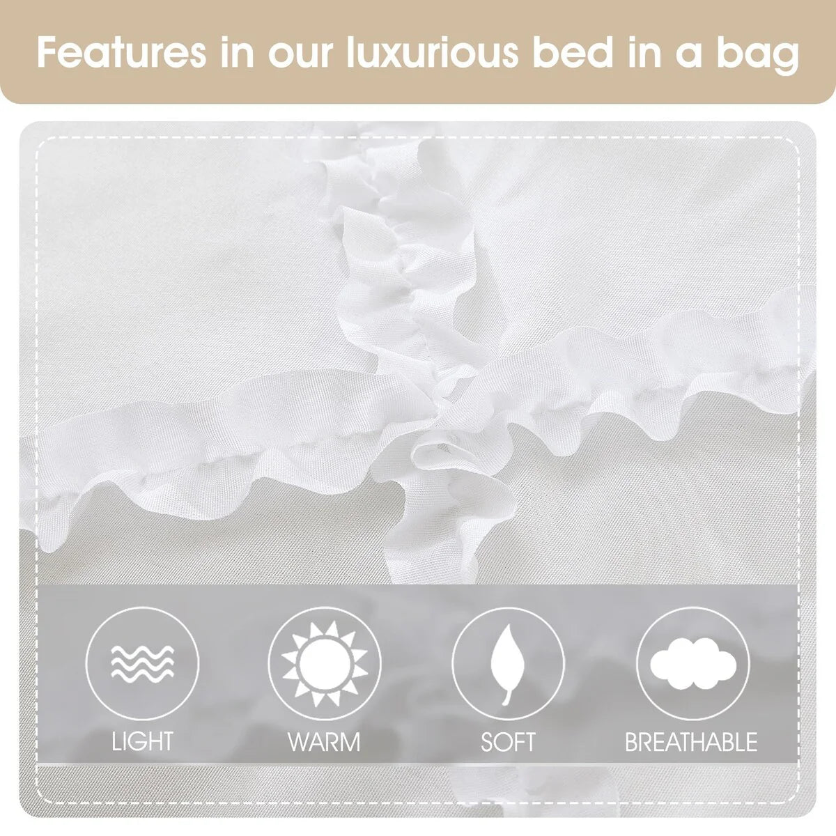 Nanshing Melissa 3D Clip Jacquard 7 Piece Comforter Set