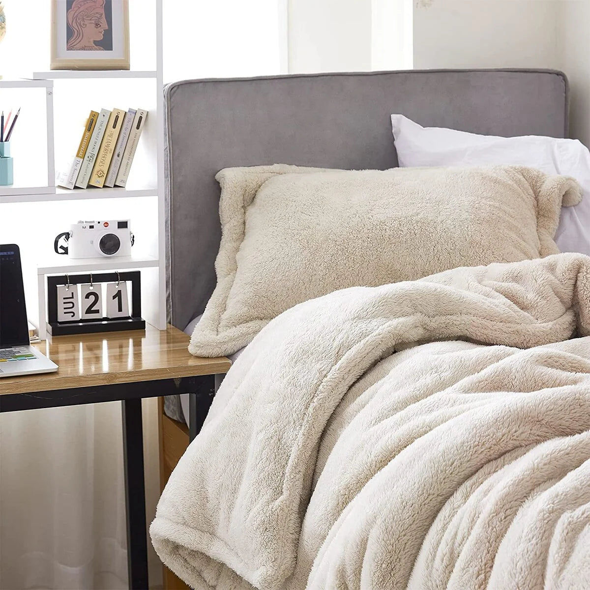 The Original Plush - Coma Inducer? Oversized Comforter - Natural Taupe