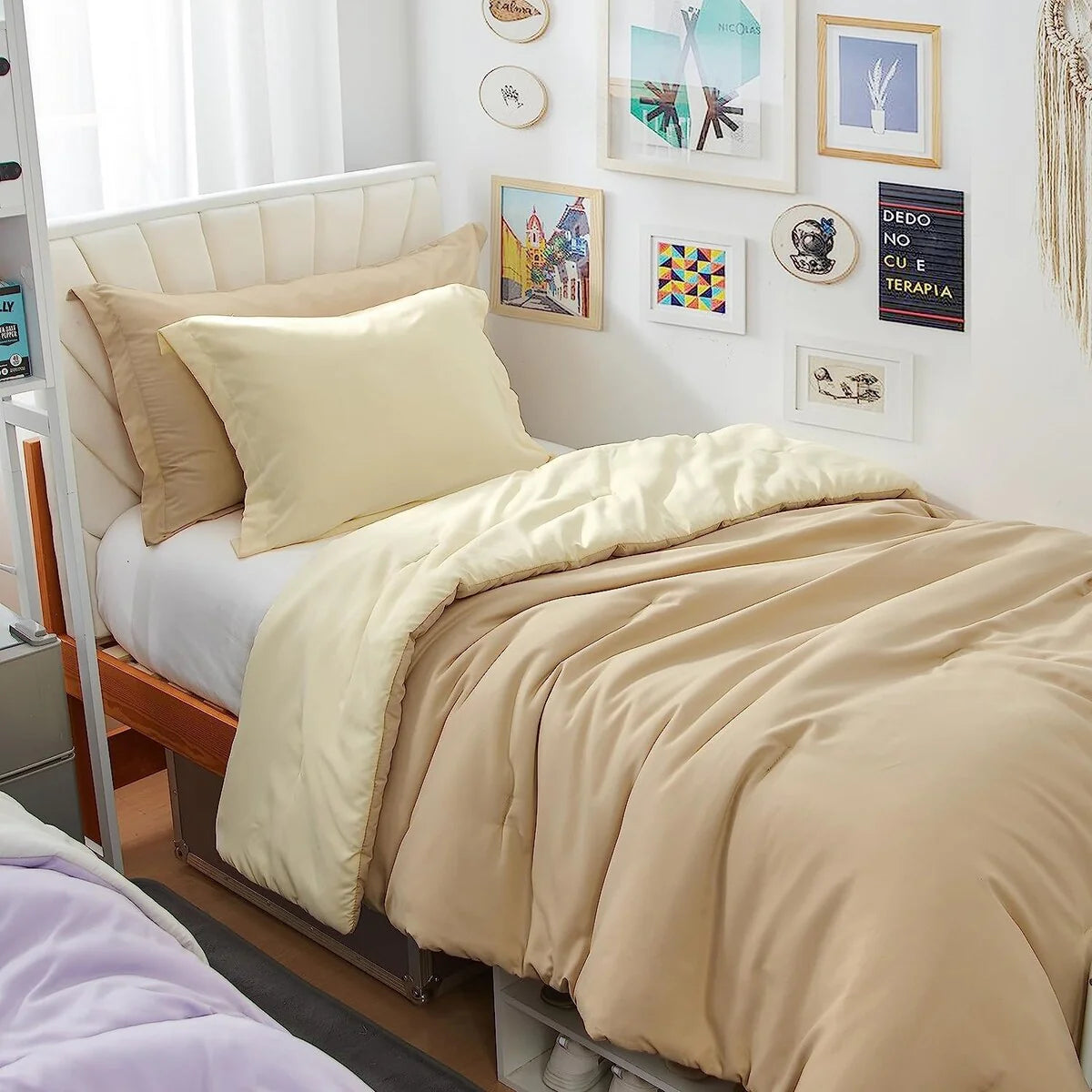 Dorm Haul? - Cozy College Comforter Set - Twin XL Reversible Bedding