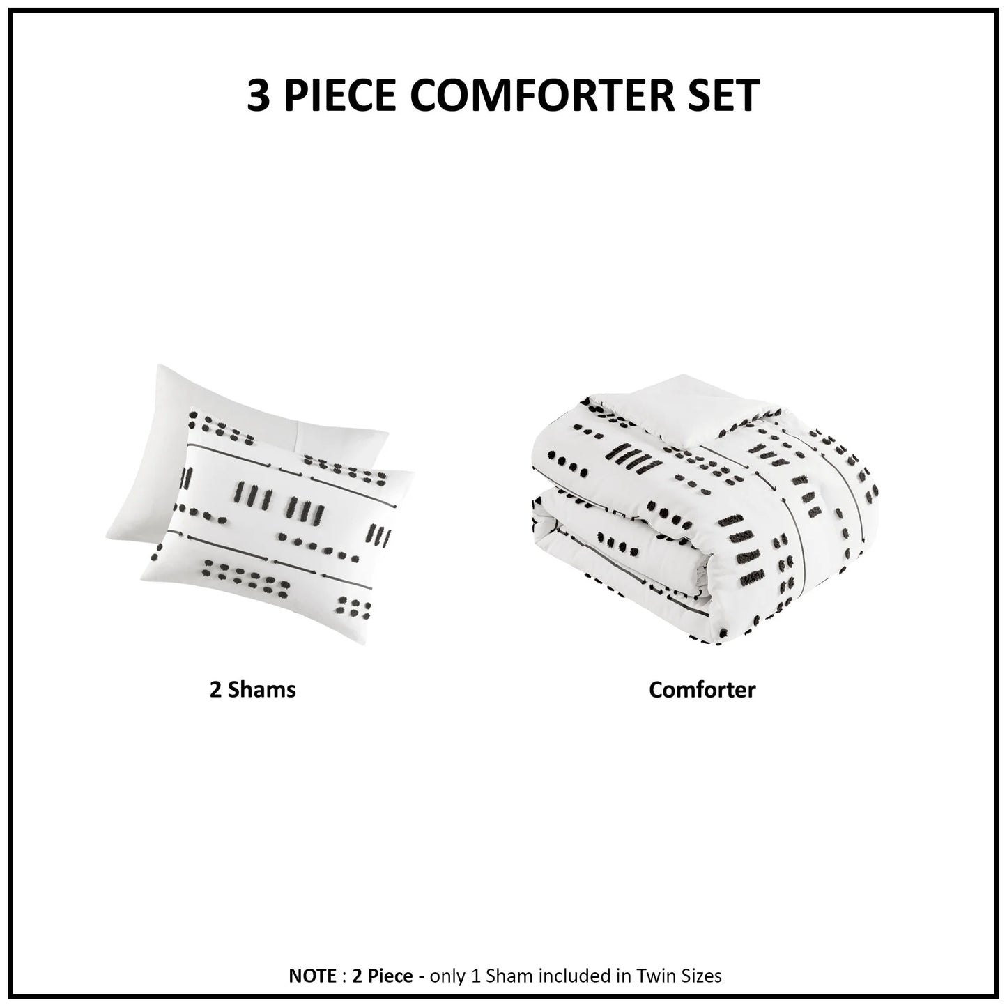 Intelligent Design Ayla Clip Jacquard Comforter Set
