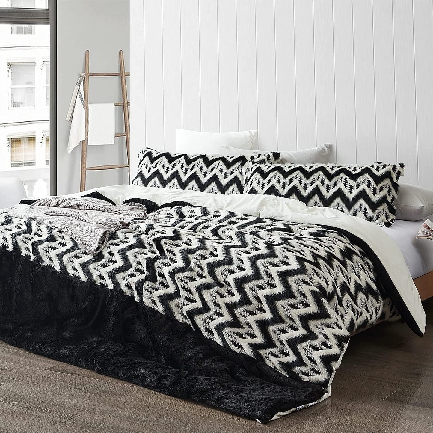 Fancy Meeting You Here - Coma Inducer? Oversized Comforter Set with White Reverse