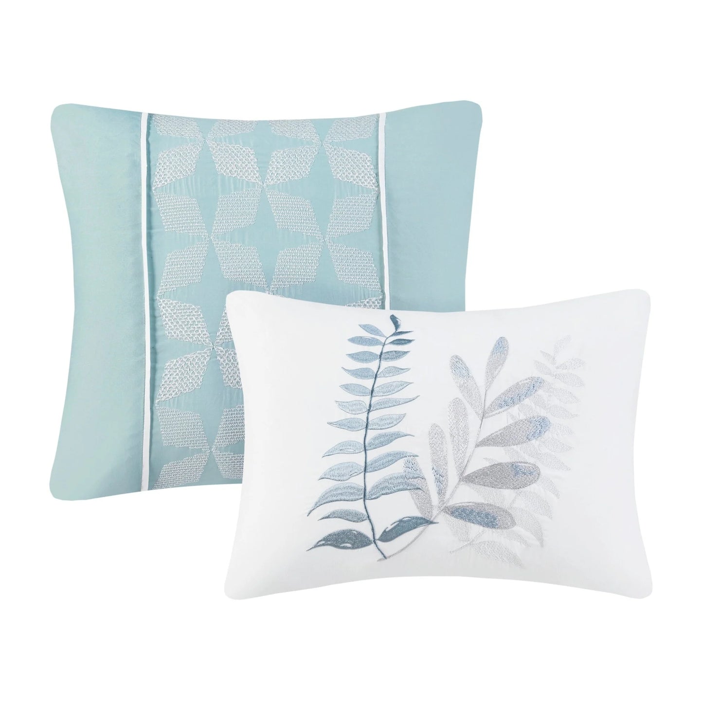 Madison Park Kairi 5 Piece Botanical Floral Seersucker Comforter Set
