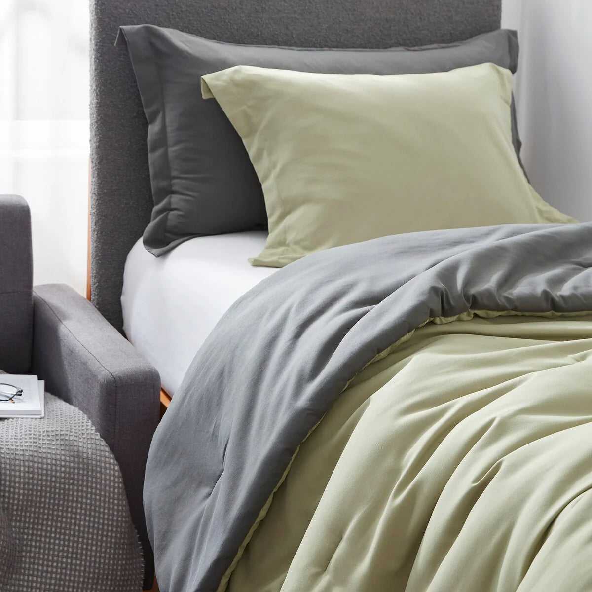 Dorm Haul? - Cozy College Comforter Set - Twin XL Reversible Bedding