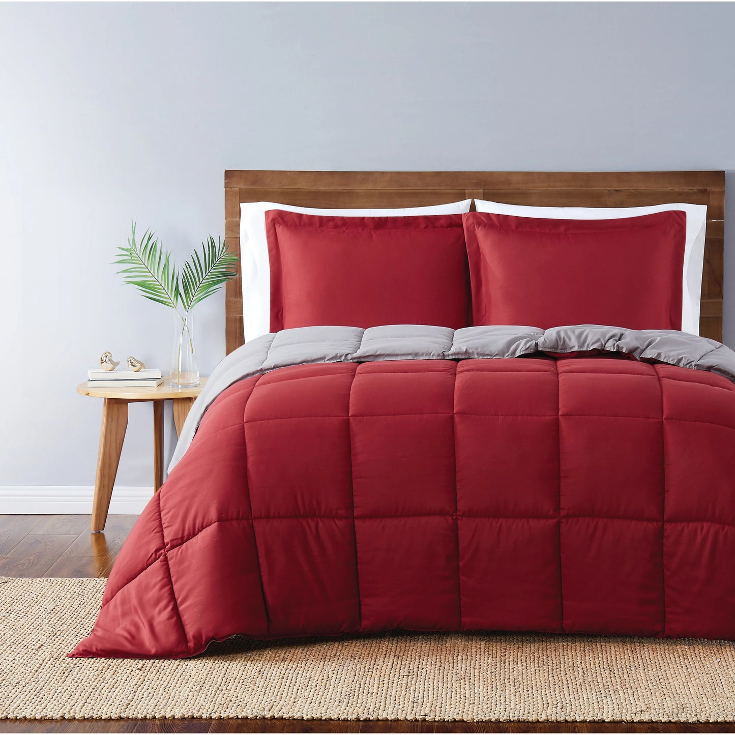 Truly Soft Everyday Reversible Down Alternative 3-Piece Comforter Set