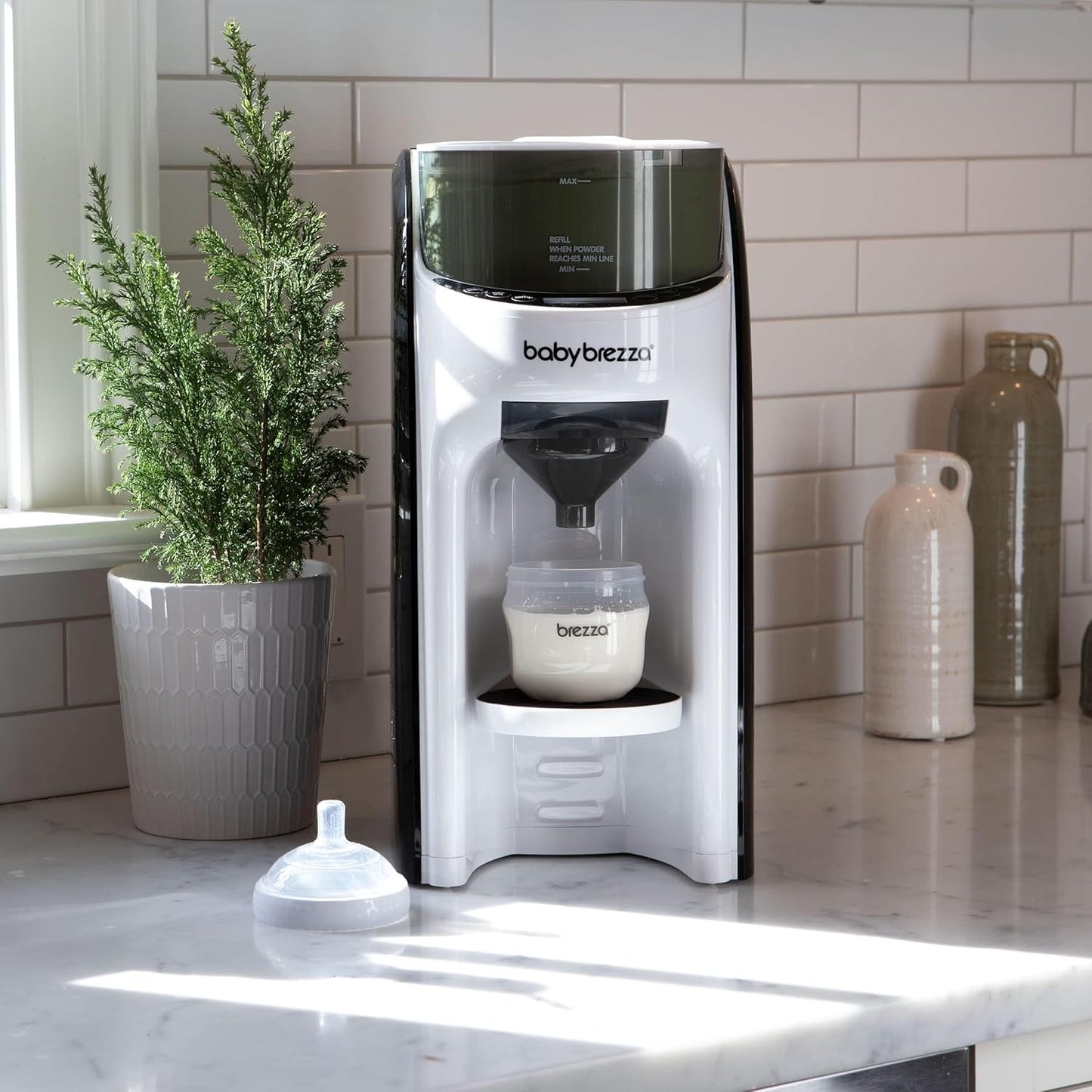 🎉Advanced Formula Dispenser - Instant Warm Bottle Mixer with Auto Powder Blending